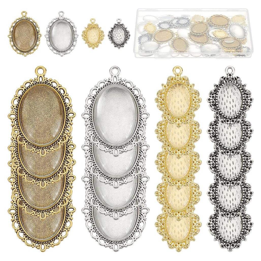 Juego de Bandejas para Colgantes CRAFTYMELODY 64 Piezas