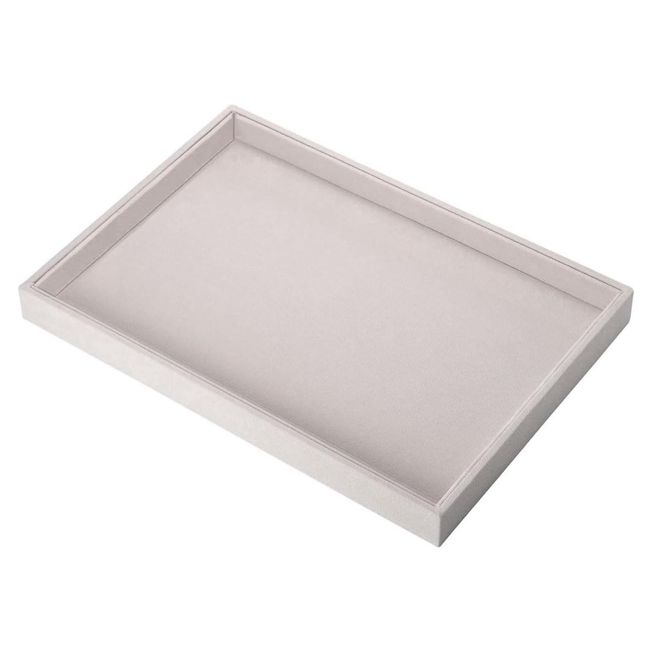 Bandeja de Joyería Mornajina 23x14.5 cm Terciopelo Beige
