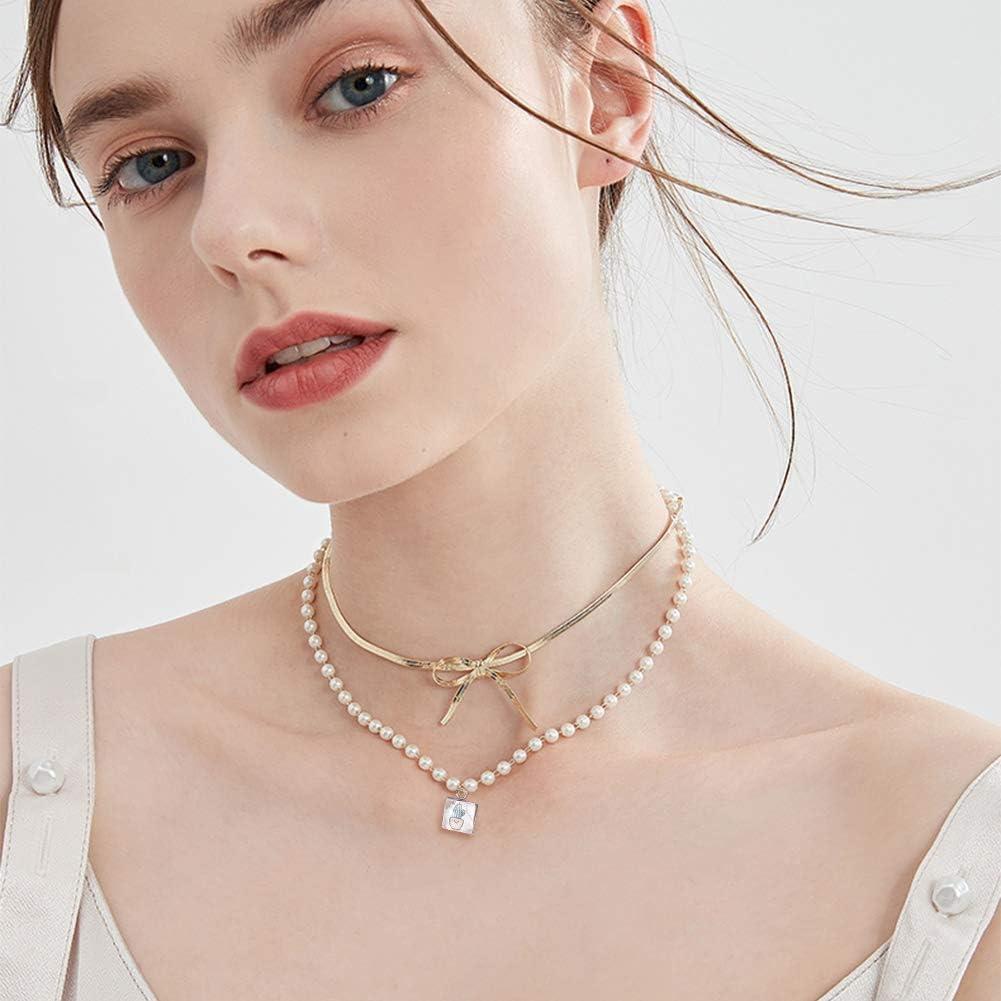 Bandejas de Pendientes Cuadradas UNICRAFTALE Acero Inoxidable 10mm