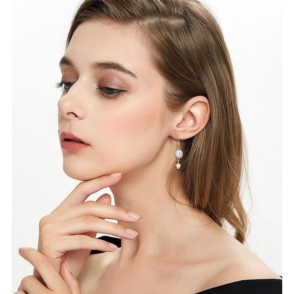 Conectores Cabochón Beebeecraft 30Pcs 10mm Oro 24K Acero Inoxidable