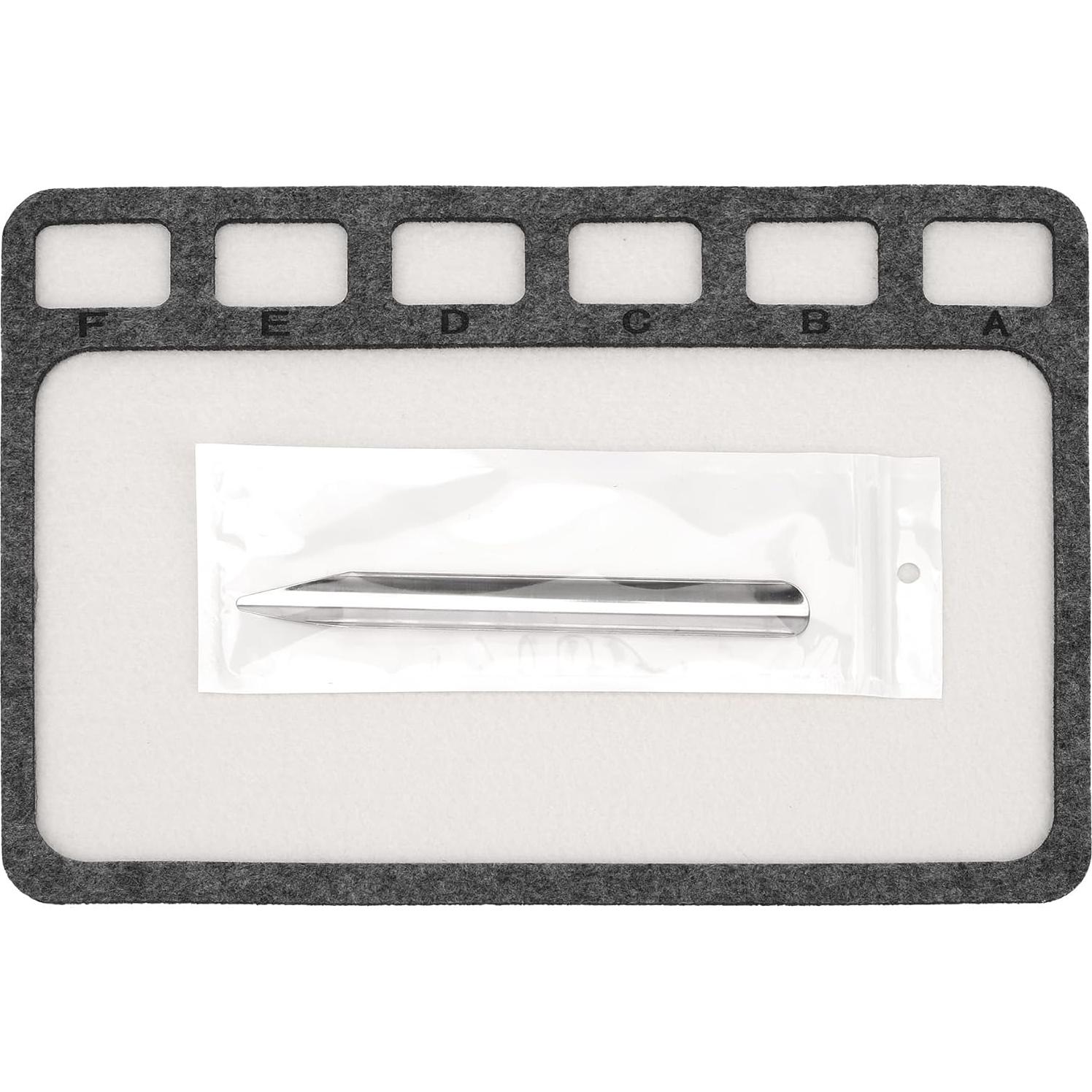 Set de Alfombrillas para Joyas TUNQISM con Cucharón de Acero