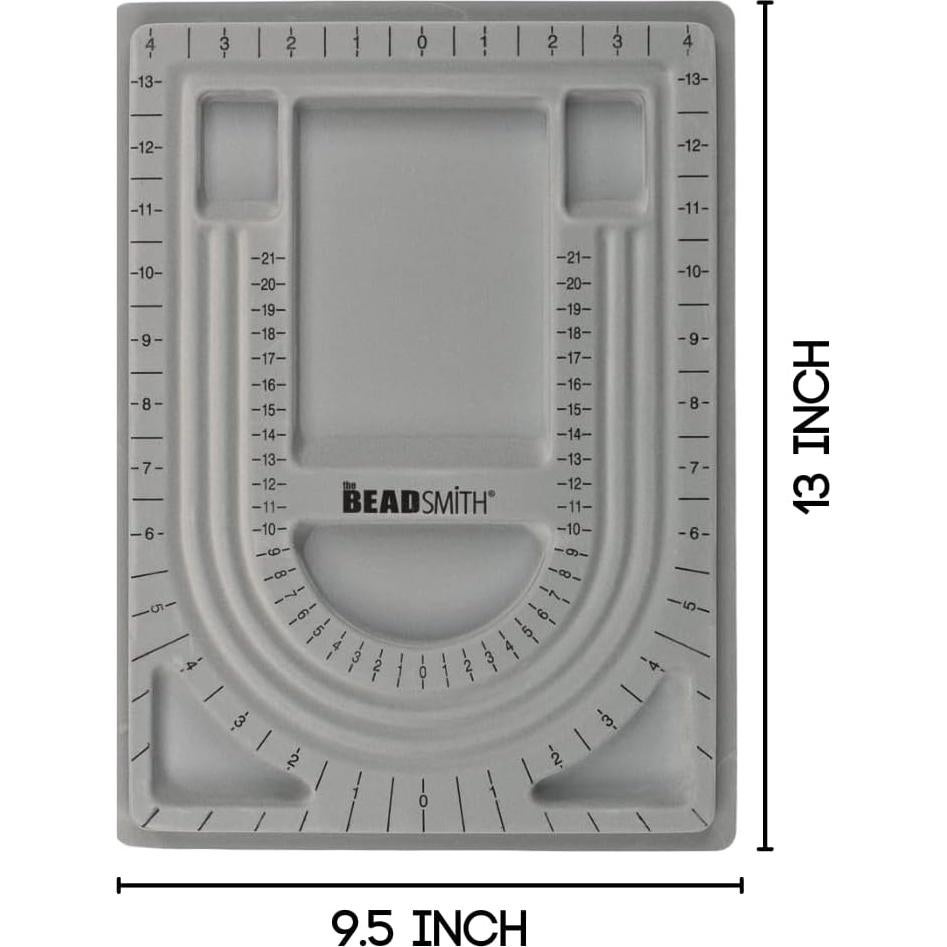 Tablero de joyería Craft County gris 24.1x33 cm 3 canales U