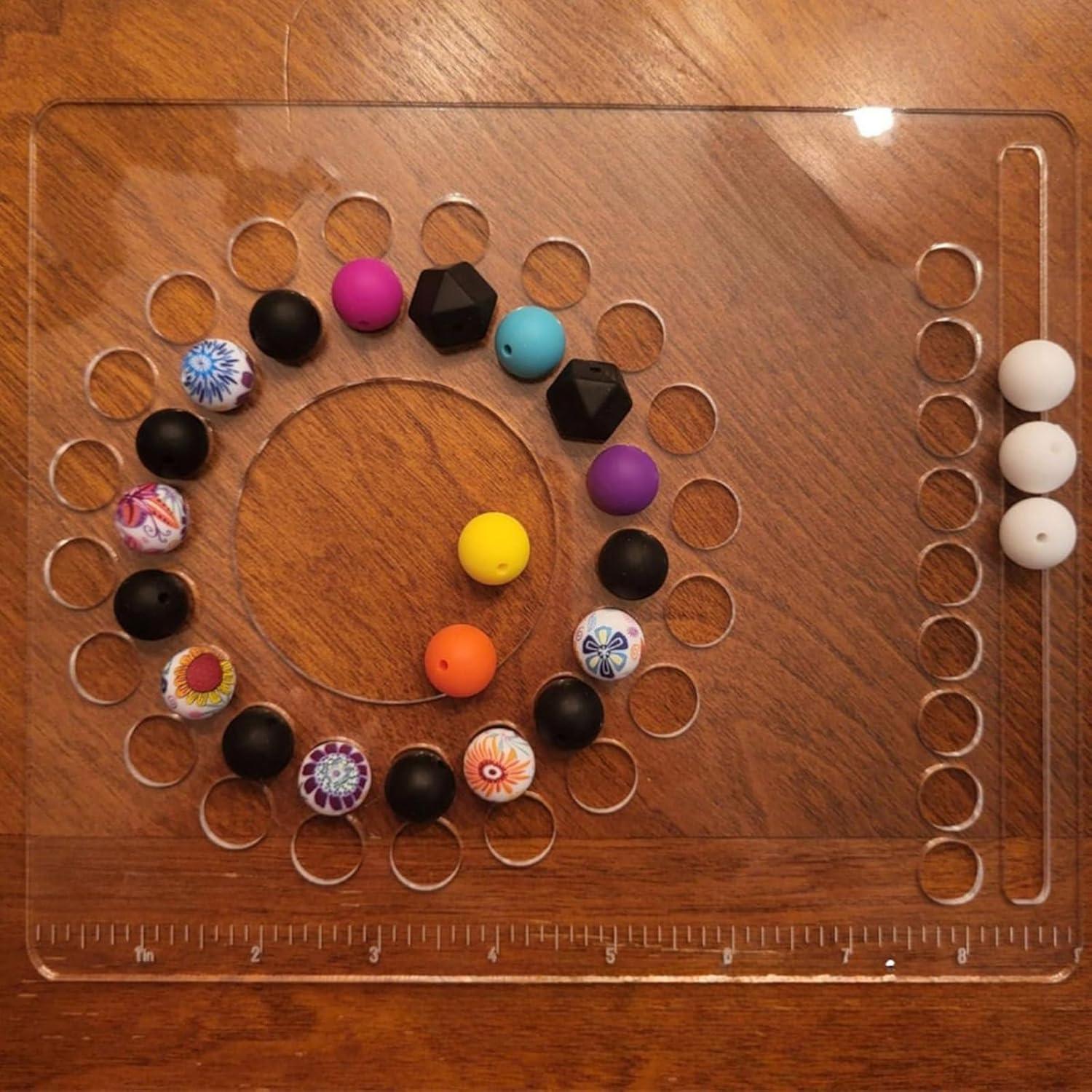 Tablero de Cuentas YUELER para Manualidades 24.3x18.5 cm