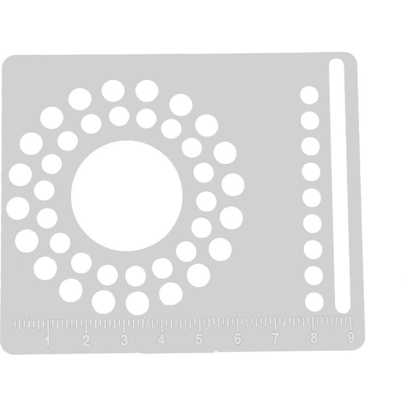 Tablero de Cuentas YUELER para Manualidades 24.3x18.5 cm