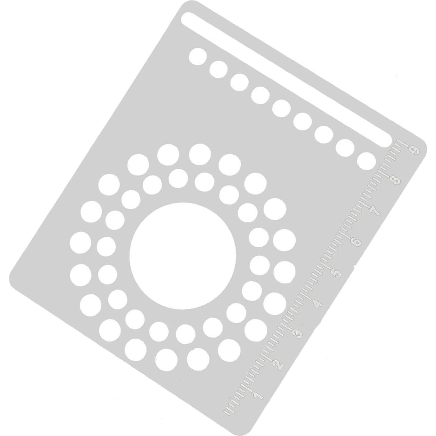 Tablero de Cuentas YUELER para Manualidades 24.3x18.5 cm