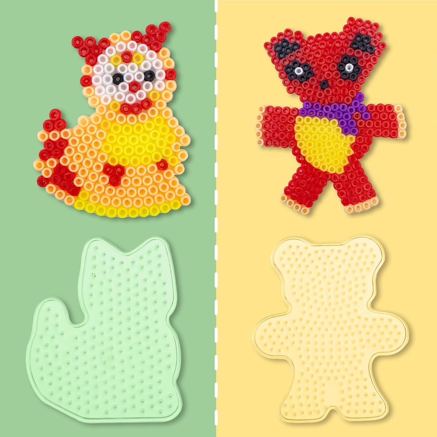 12 Tableros de Perlas de Fusión Krastmon para Manualidades DIY