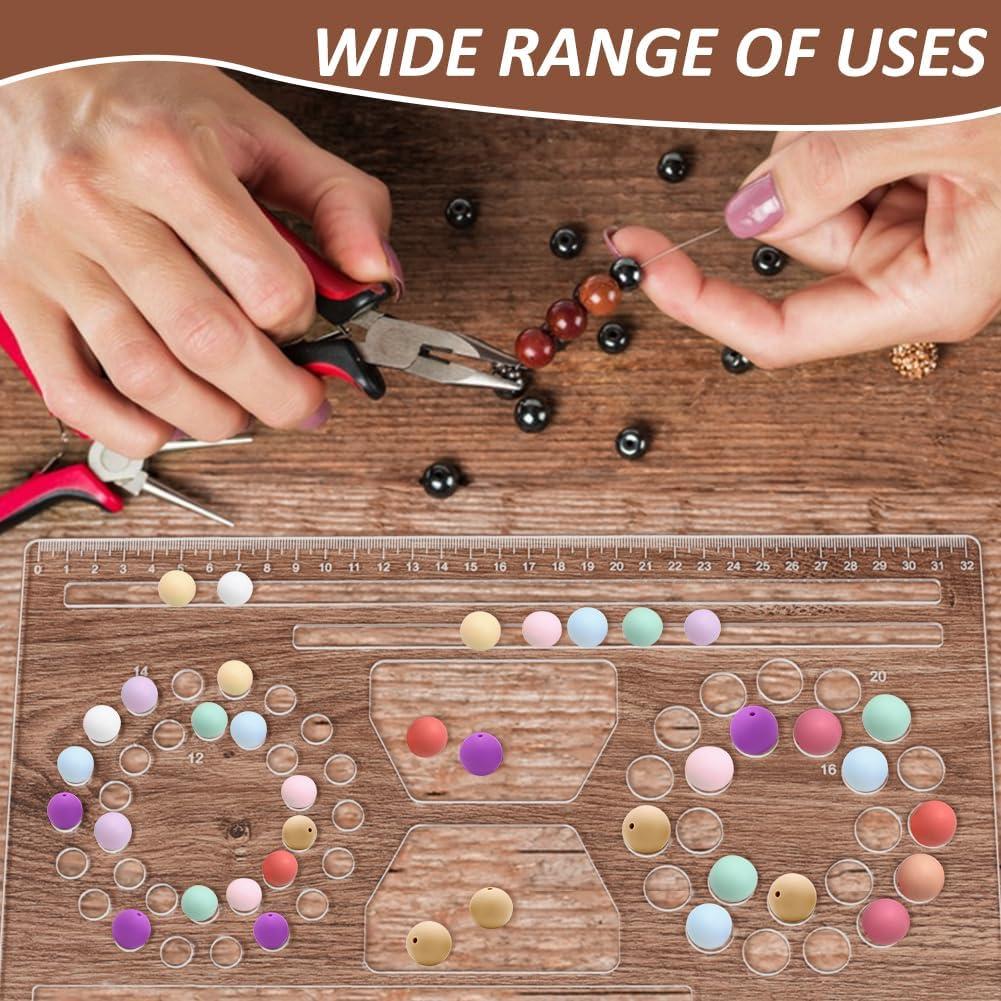 Tablero Organizador de Perlas Acrílico BENECREAT 33x20cm