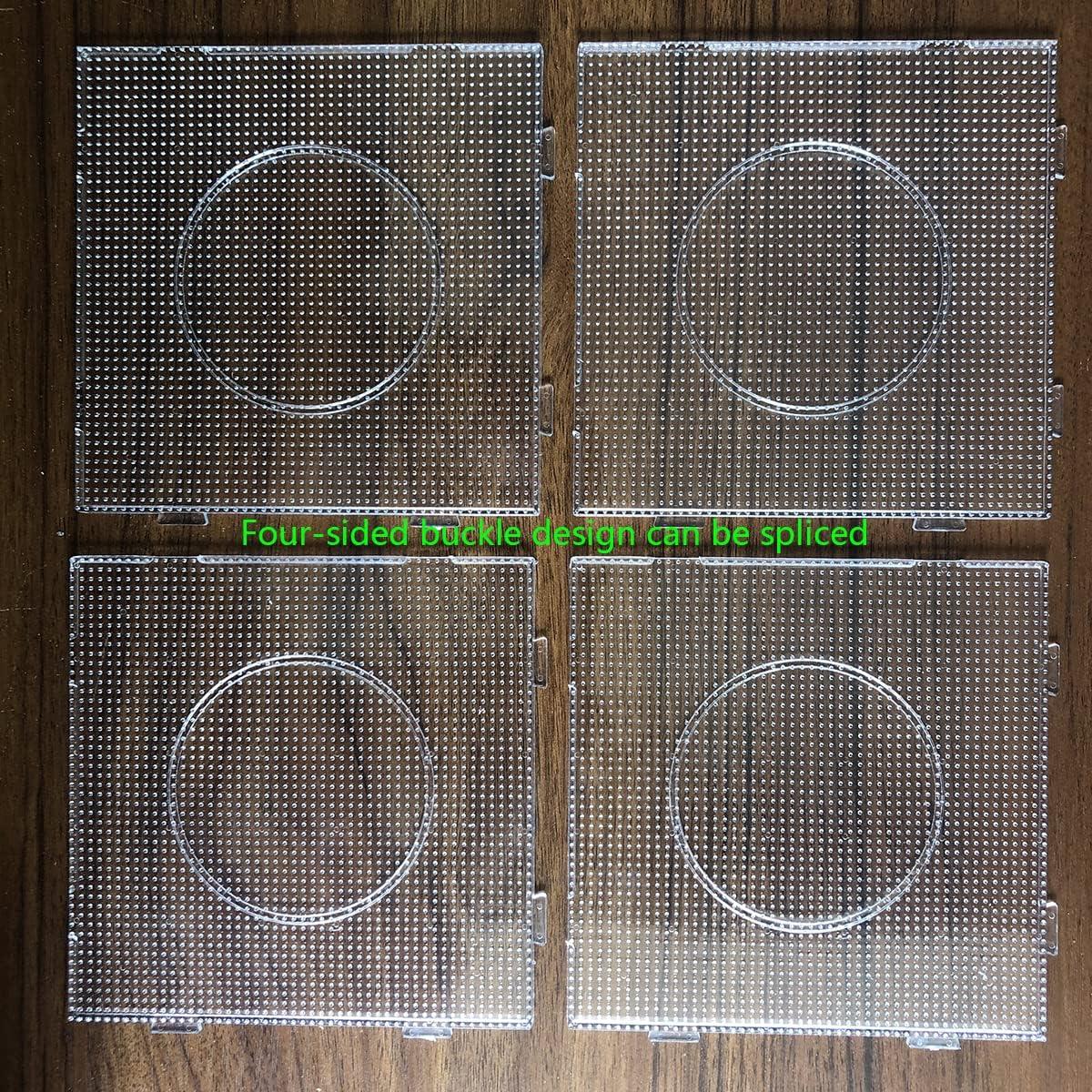 Tableros de Perlas de Fusible ZLLBTMO 4 Piezas 14.5cm