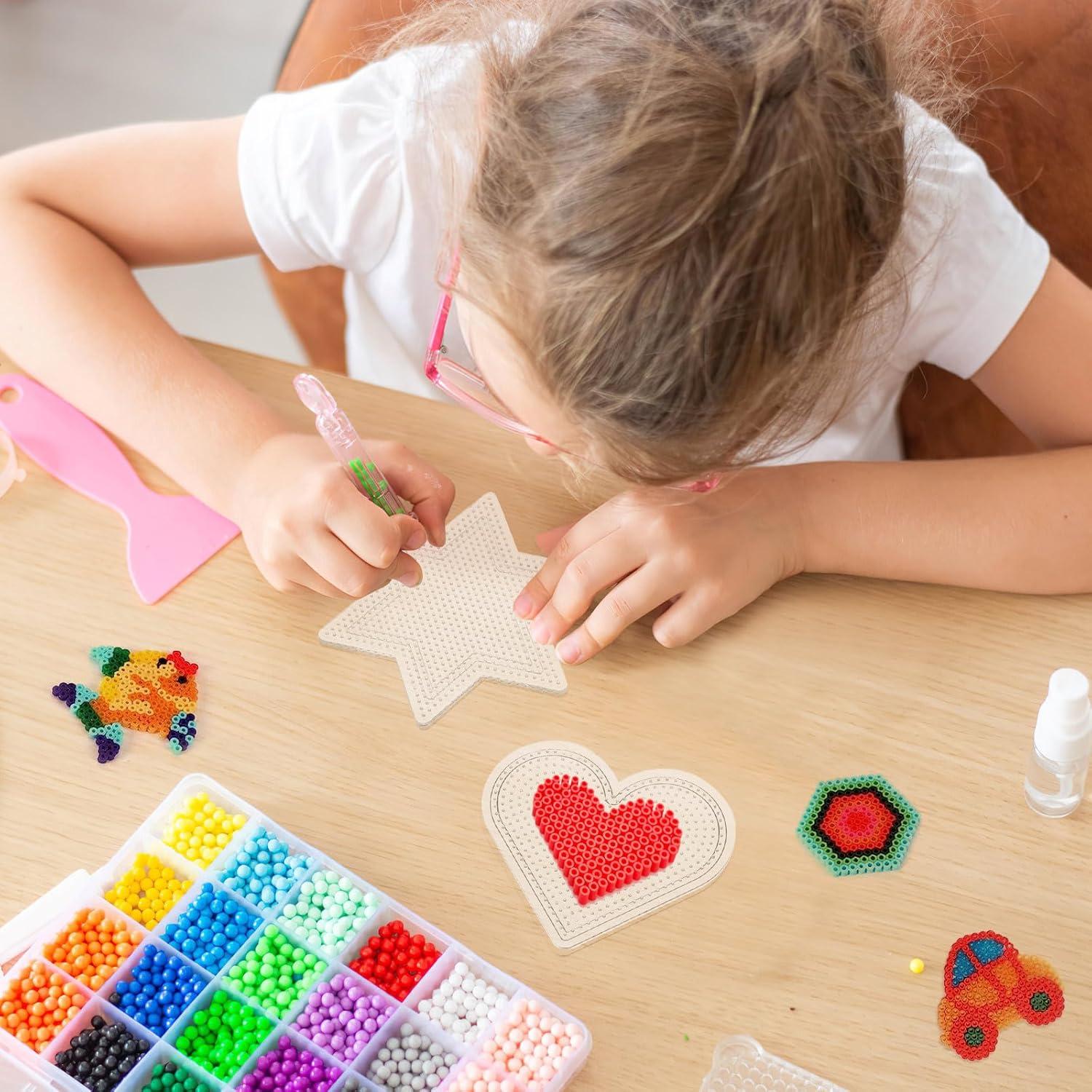 Tableros de Perlas de Fusión Healifty 4 Pcs 10x10 cm