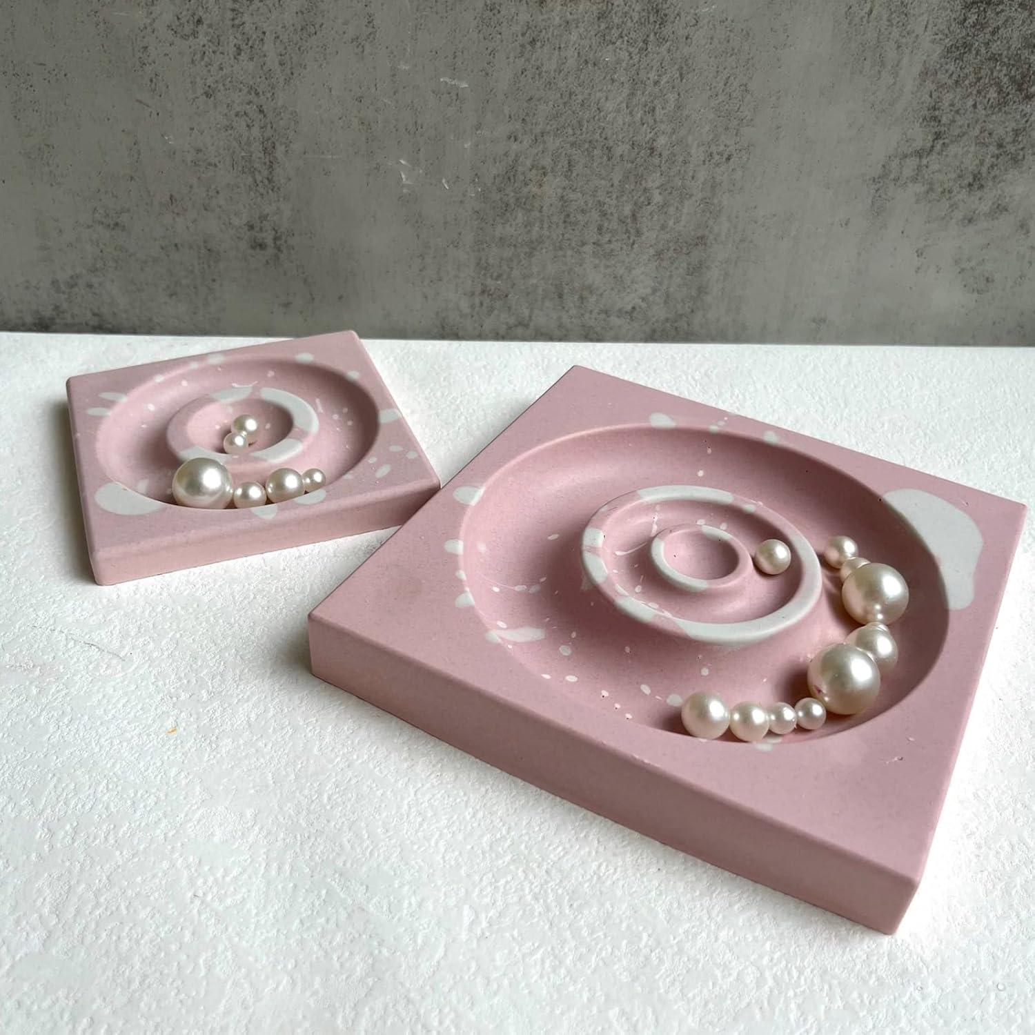 Molde de Silicona para Resina BROVITI 2 Pcs Pulseras DIY