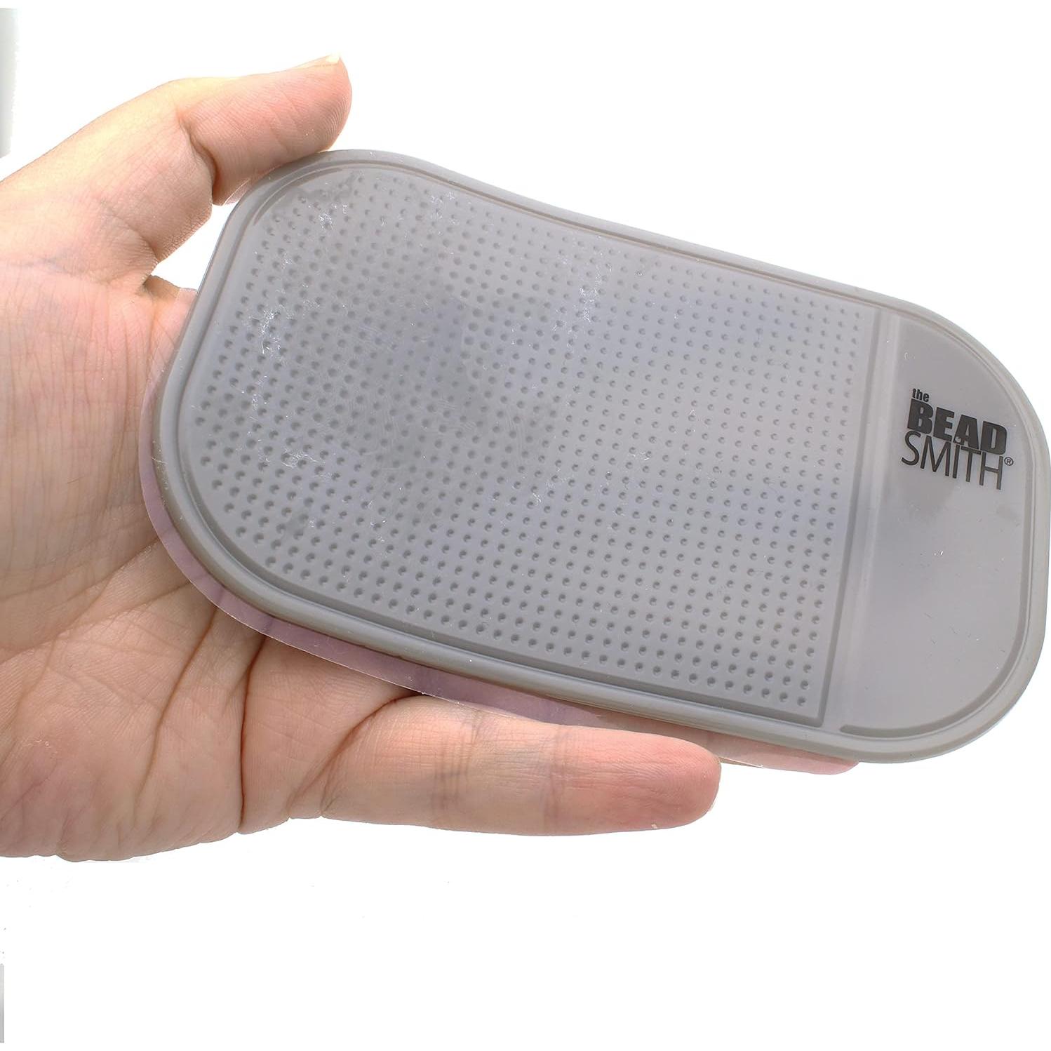 Alfombrilla Adhesiva The Beadsmith 13.97x8.26cm Gris Antideslizante