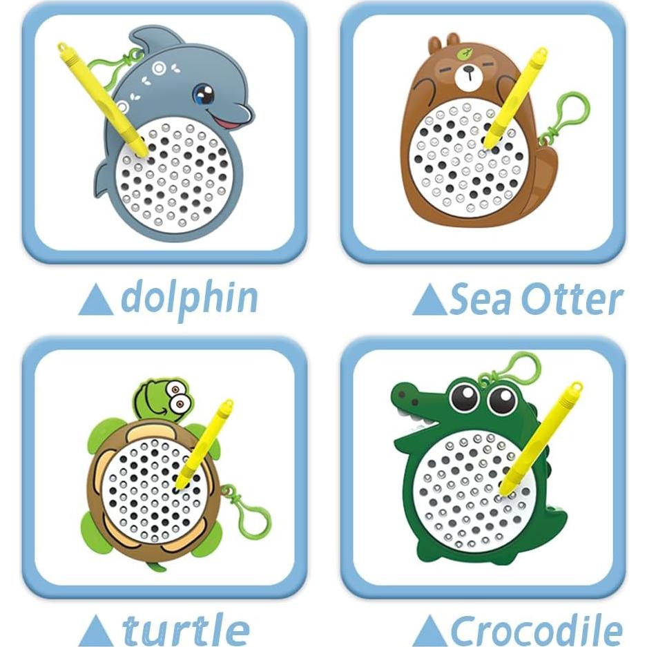 Tablero Magnético de Dibujo Incesantemente Tortuga 10x5cm