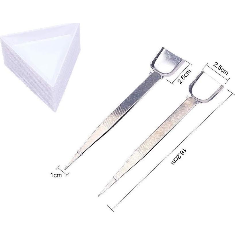 Conjunto 20 Bandejas Clasificadoras de Perlas Enyolidimk