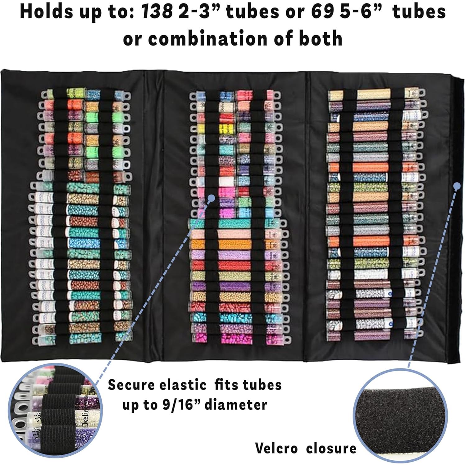 Torre de Tubos de Perlas The Beadsmith 20.32x40.64cm Plegable