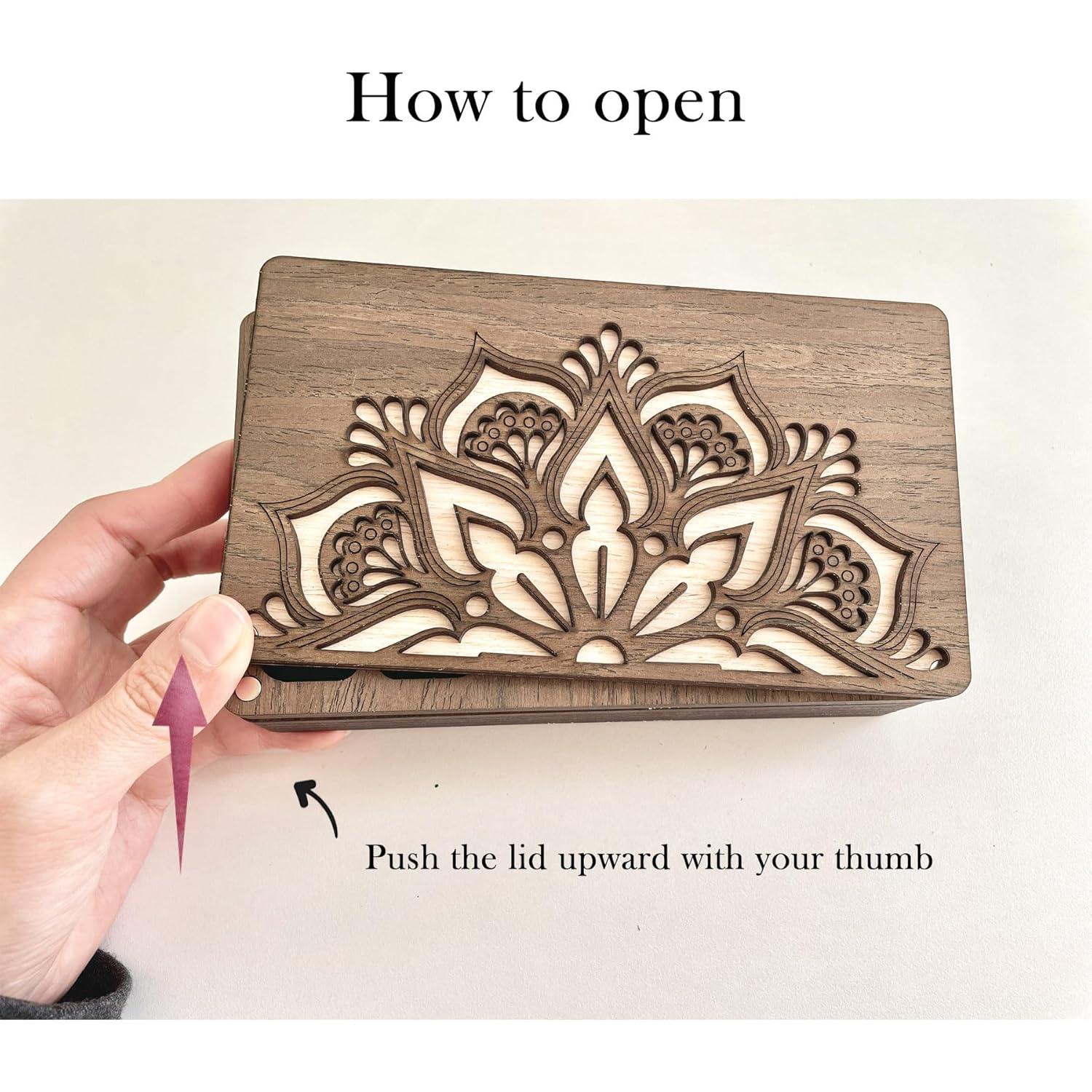 Organizador de Almacenamiento de Cuentas Sigvetan Marrón 195x120mm