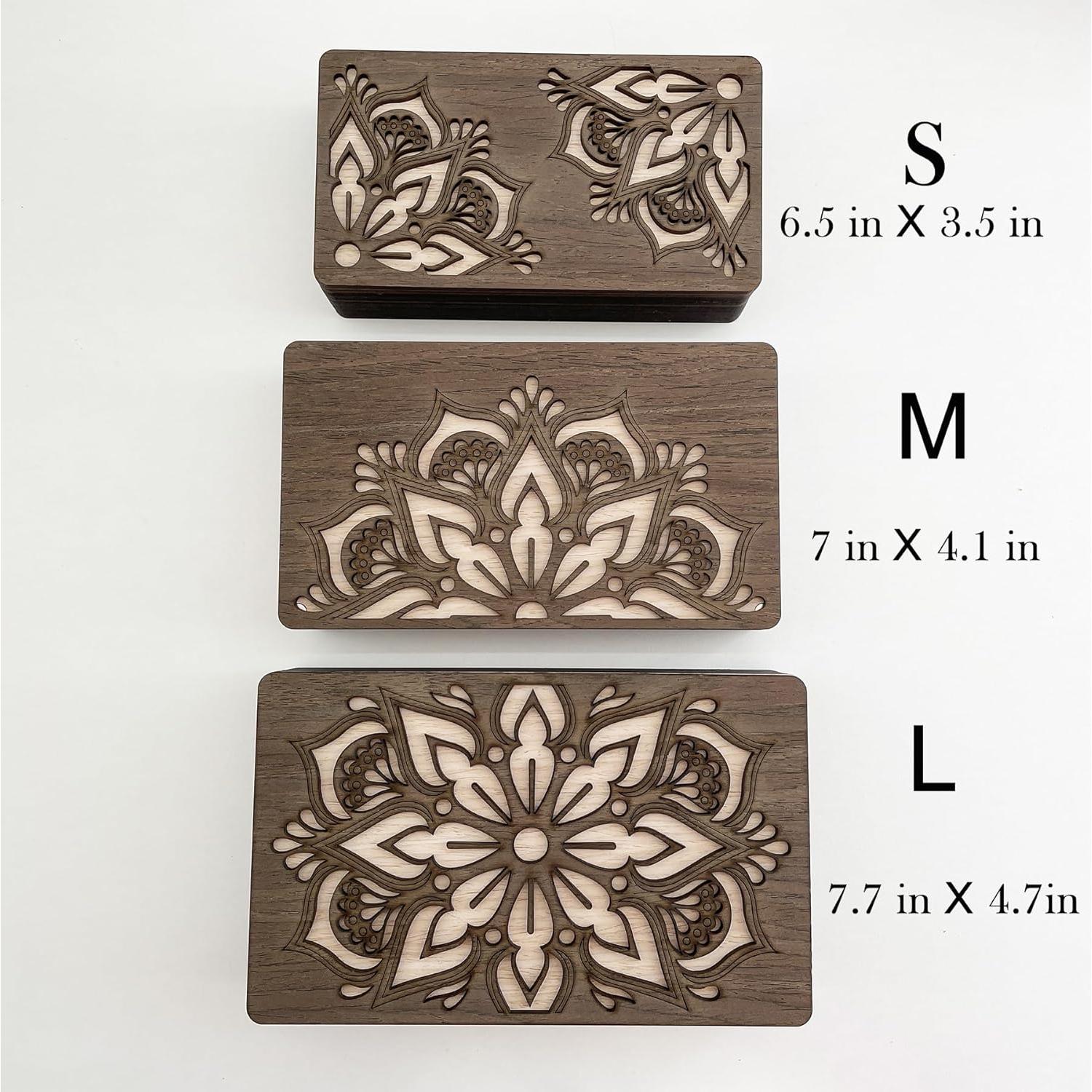 Organizador de Almacenamiento de Cuentas Sigvetan Marrón 195x120mm