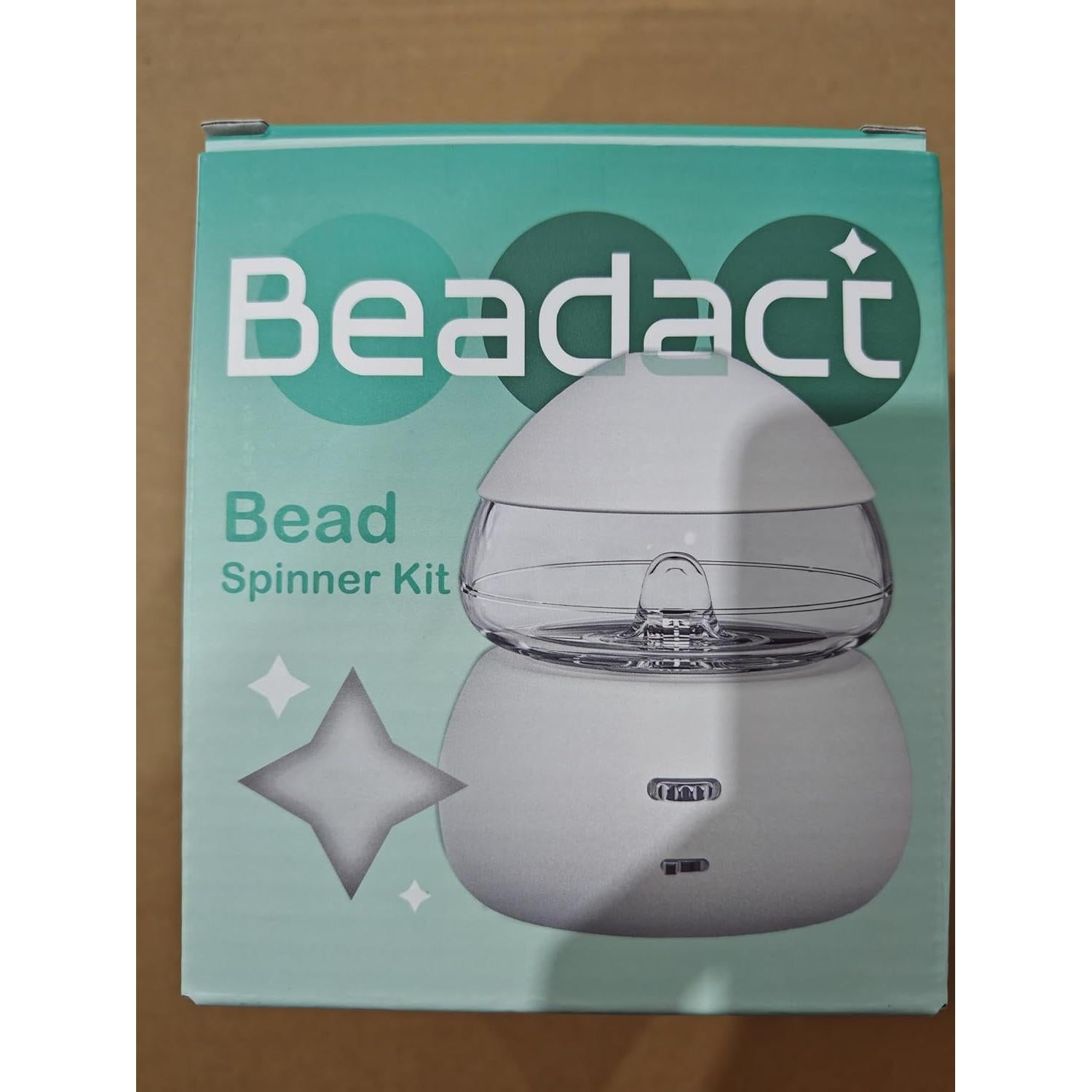 Moldeador de Perlas Eléctrico Beadact 2-en-1 con Agujas y Hilo