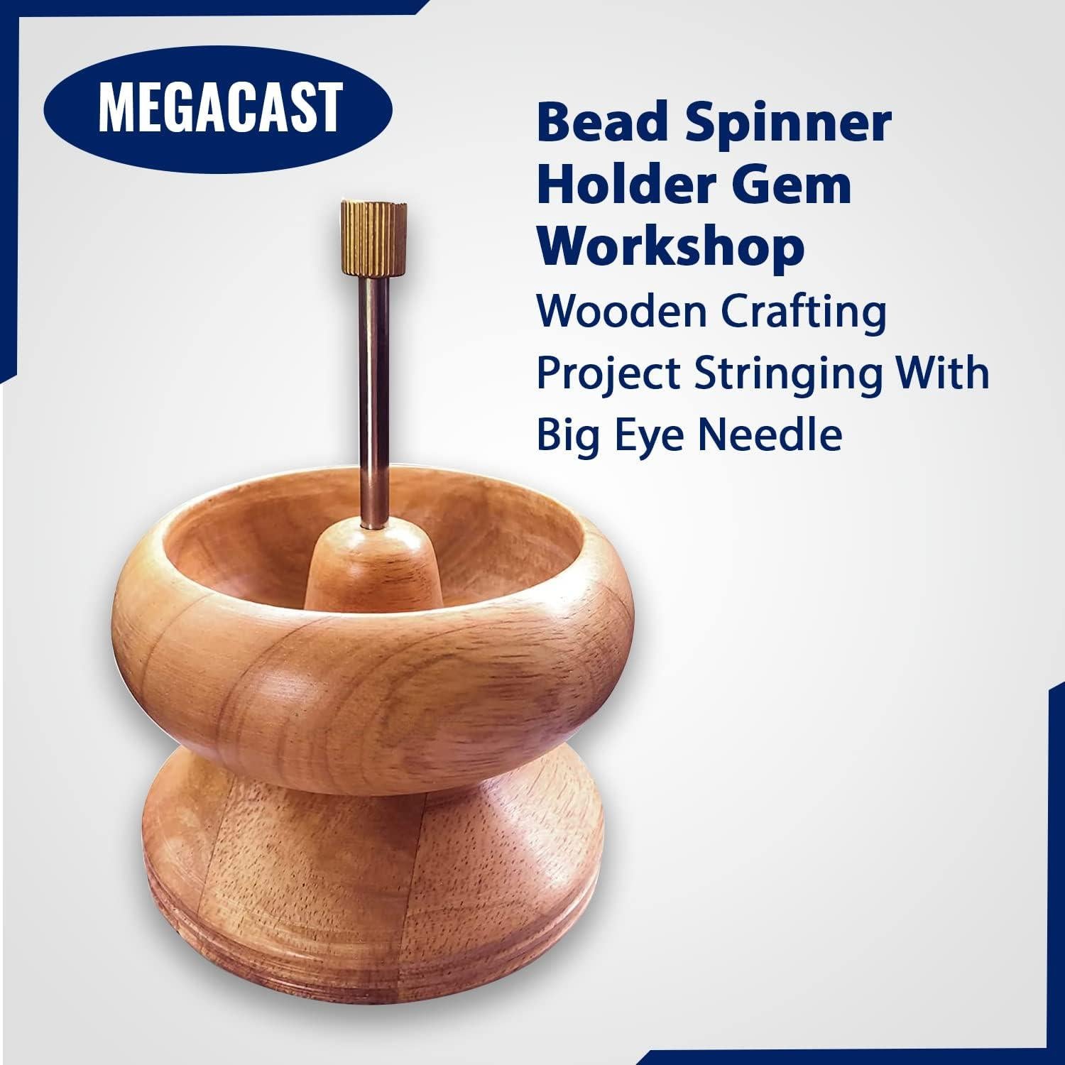 Girador de Perlas MegaCast de Madera para Joyería 18 cm