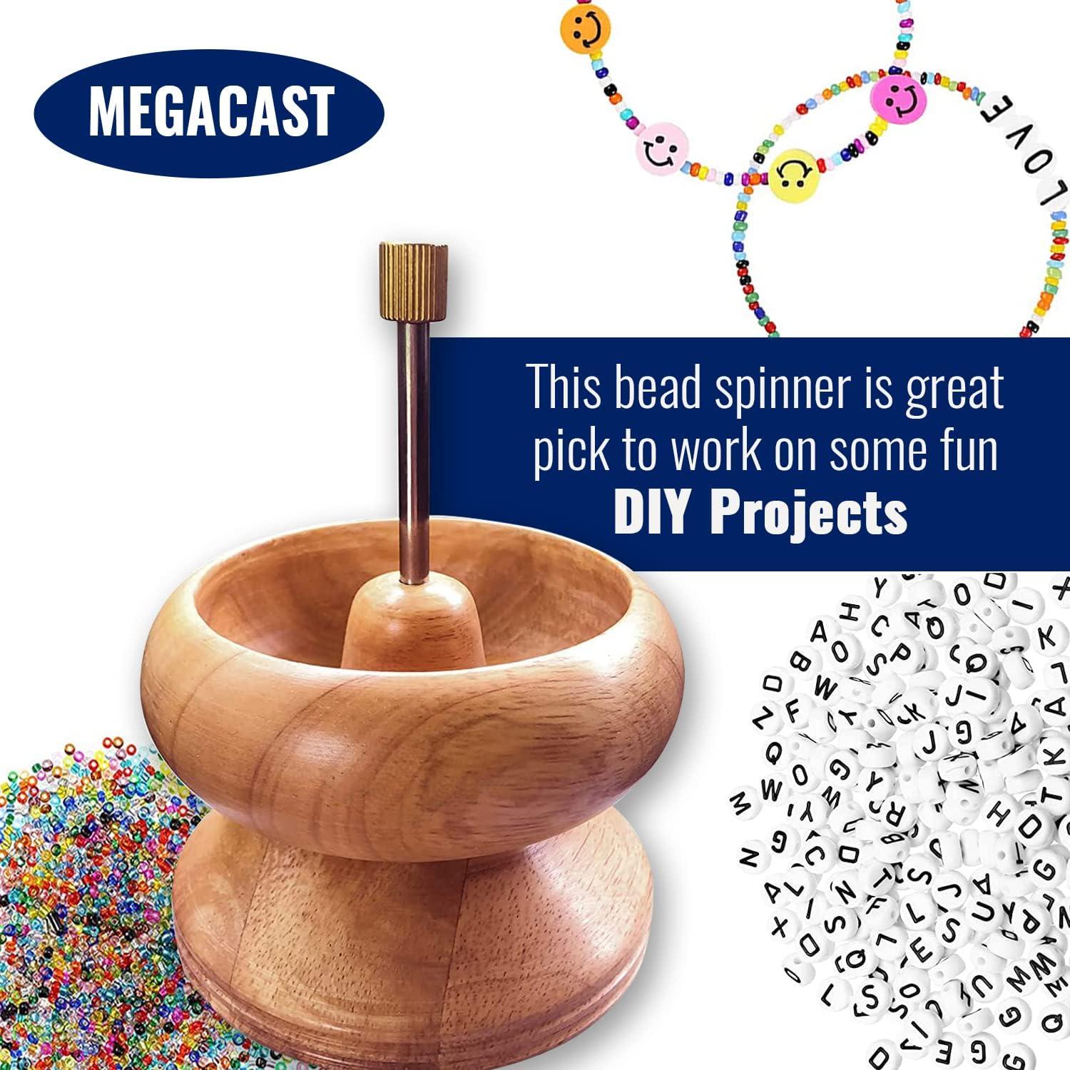 Girador de Perlas MegaCast de Madera para Joyería 18 cm