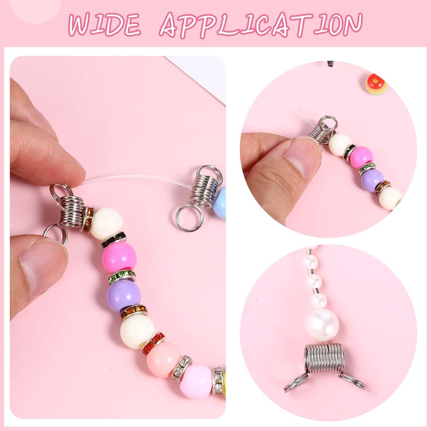 30 Sujetadores de Perlas DOPENSPI, 15 Grandes y 15 Pequeños