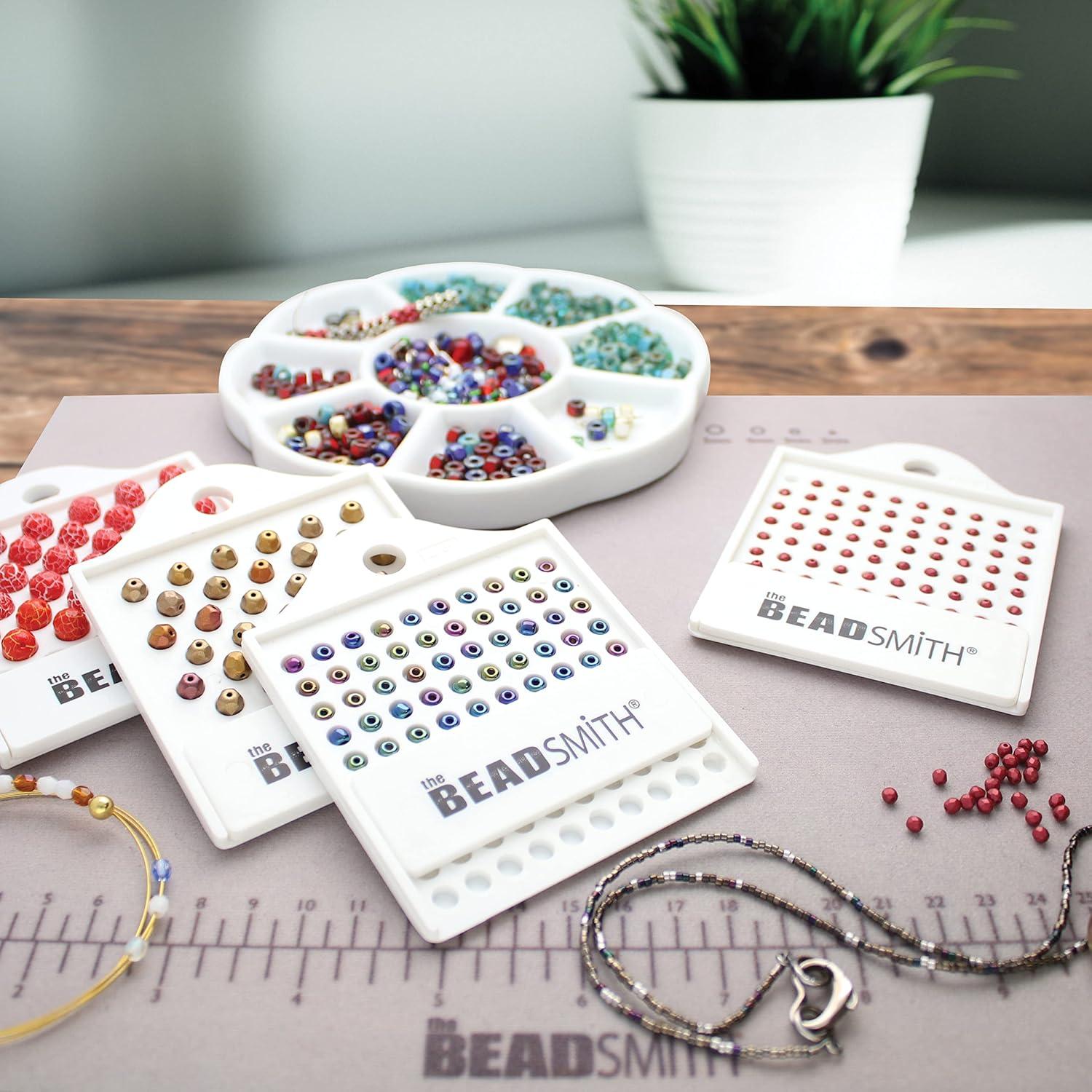 Juego de Contadores de Perlas The Beadsmith - 4 Bandejas 3-8mm