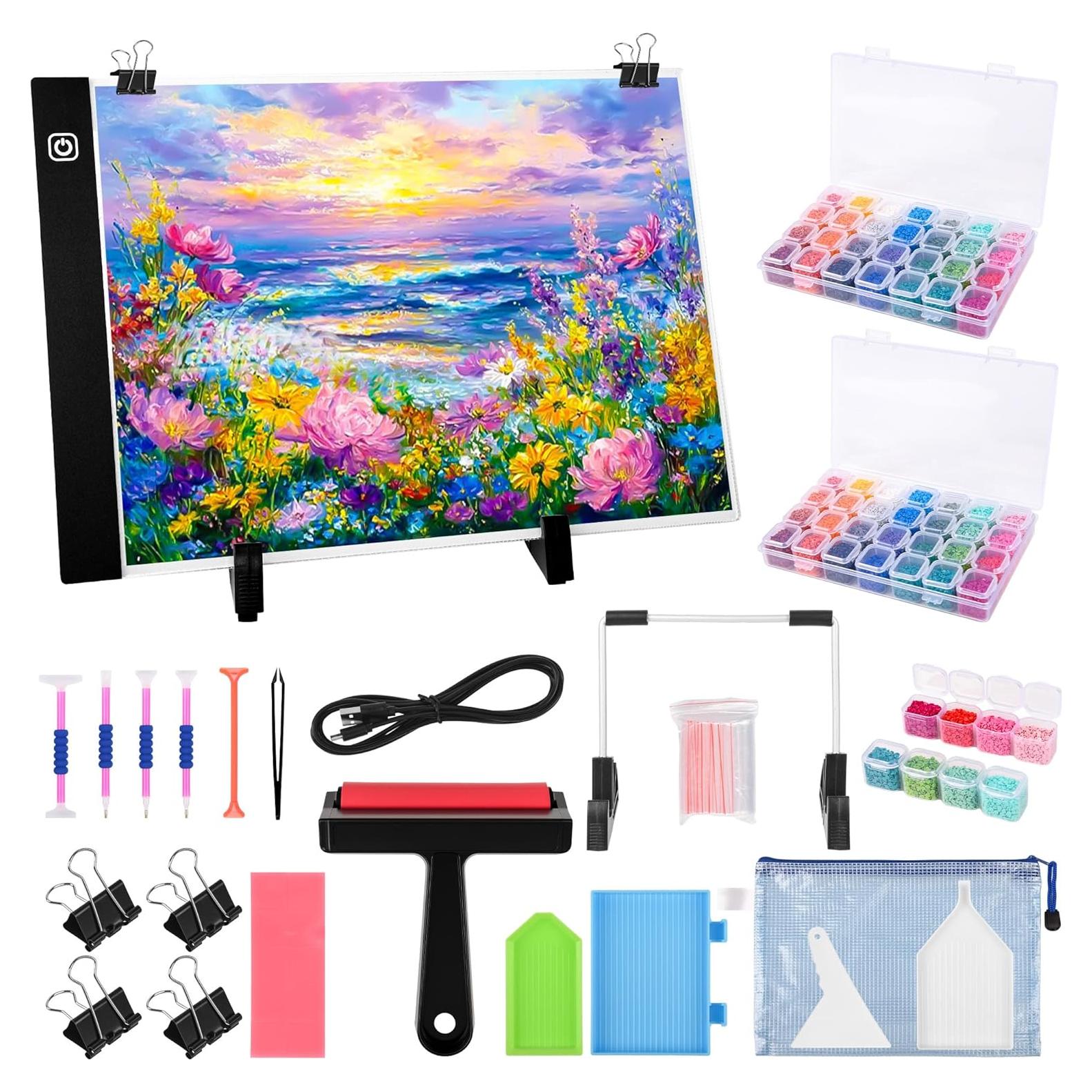 Kit de Almacenamiento y Almohadilla de Luz LED A4 MERATIA