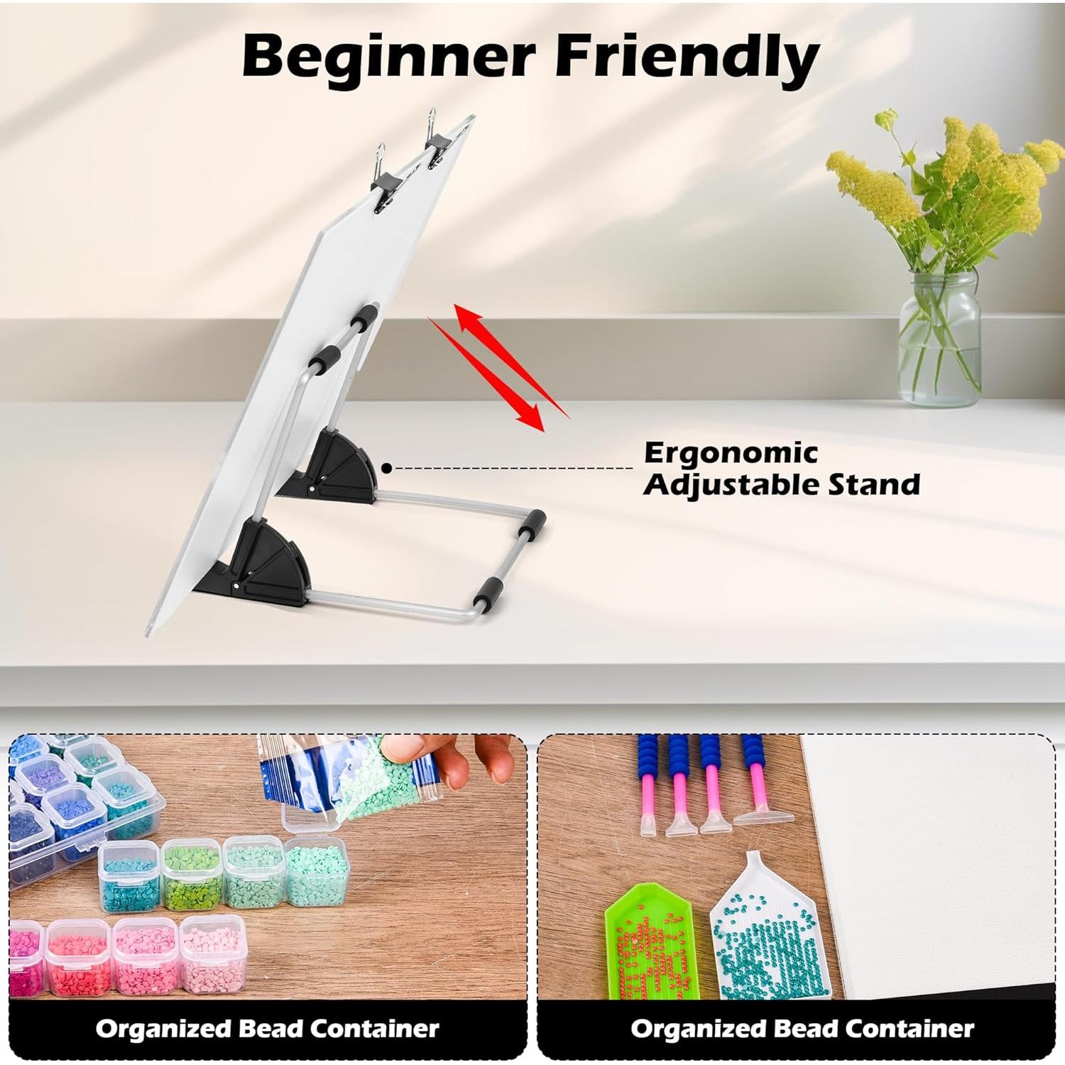 Kit de Almacenamiento y Almohadilla de Luz LED A4 MERATIA