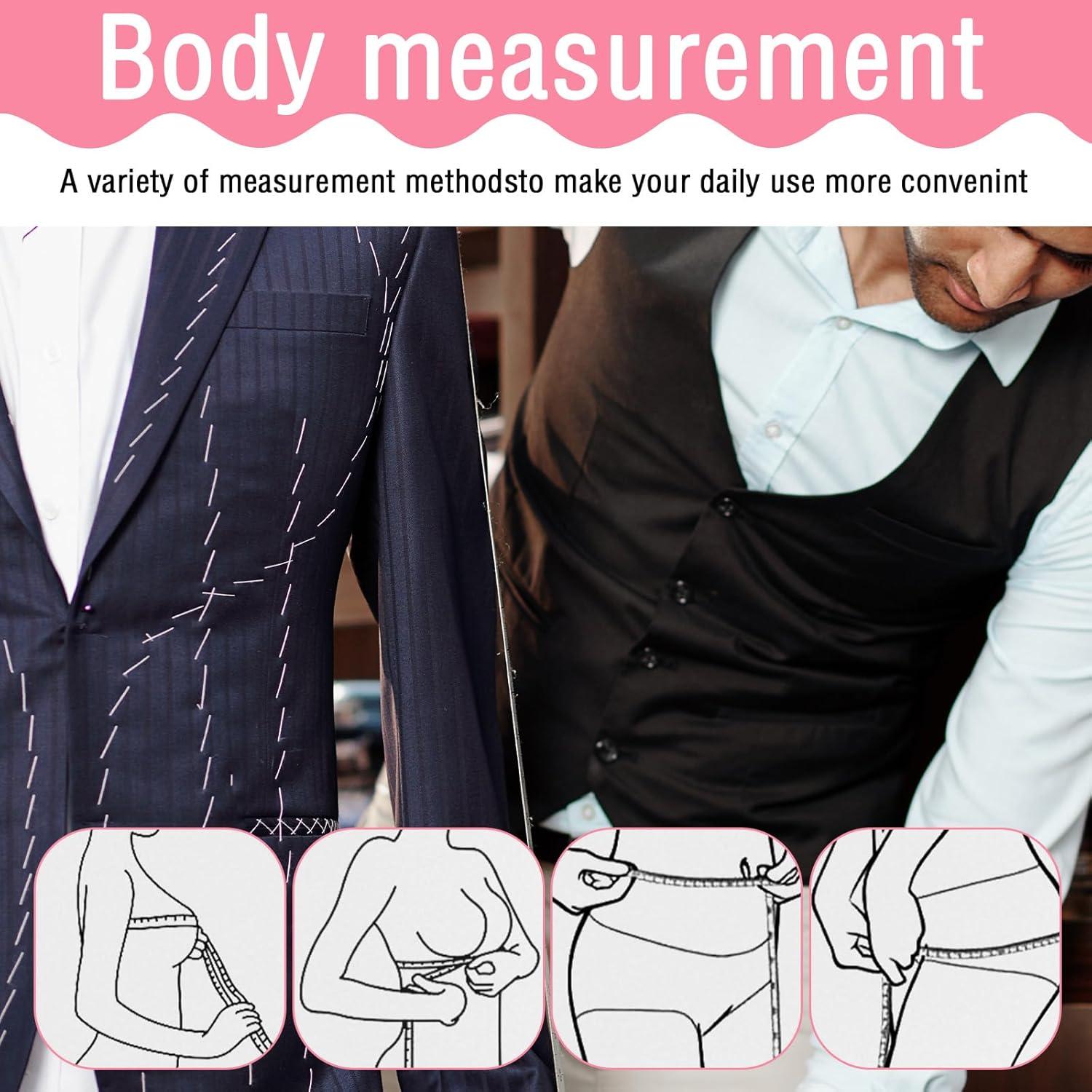 Cinta Métrica Retráctil 2 Pcs Mabor 1.5 m Doble Cara