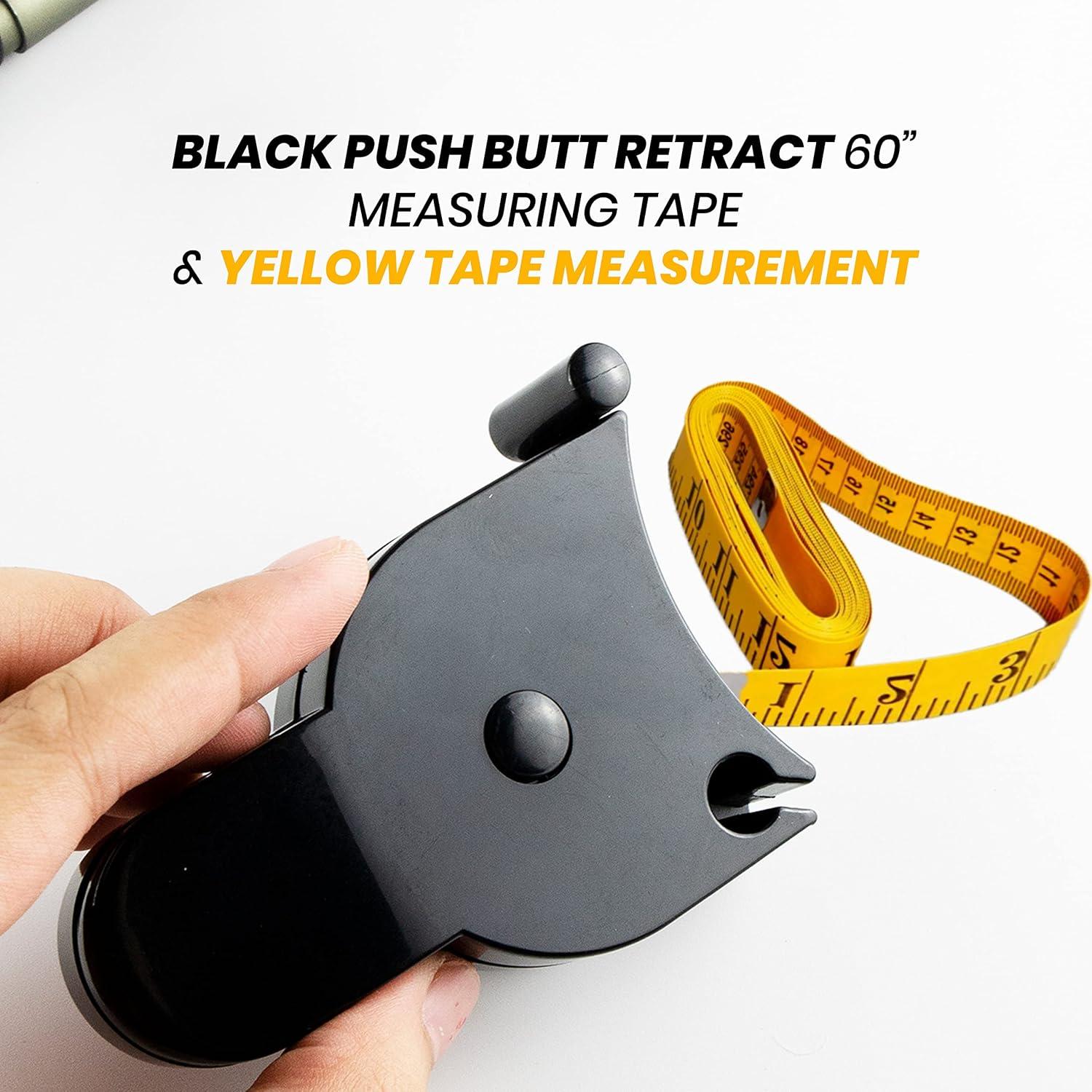 Juego de Cinta Métrica Retráctil Performore 2 Piezas 150 cm