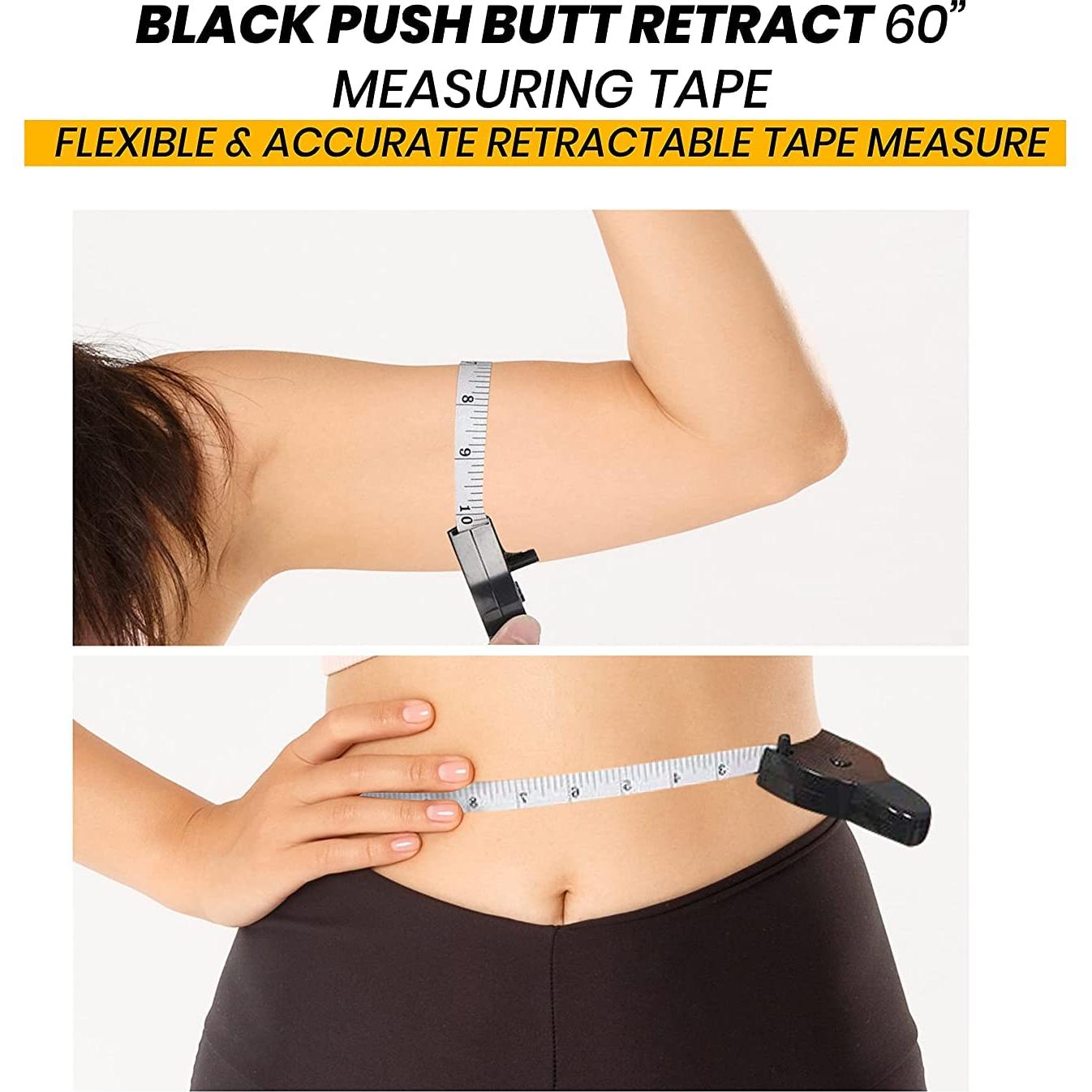 Juego de Cinta Métrica Retráctil Performore 2 Piezas 150 cm