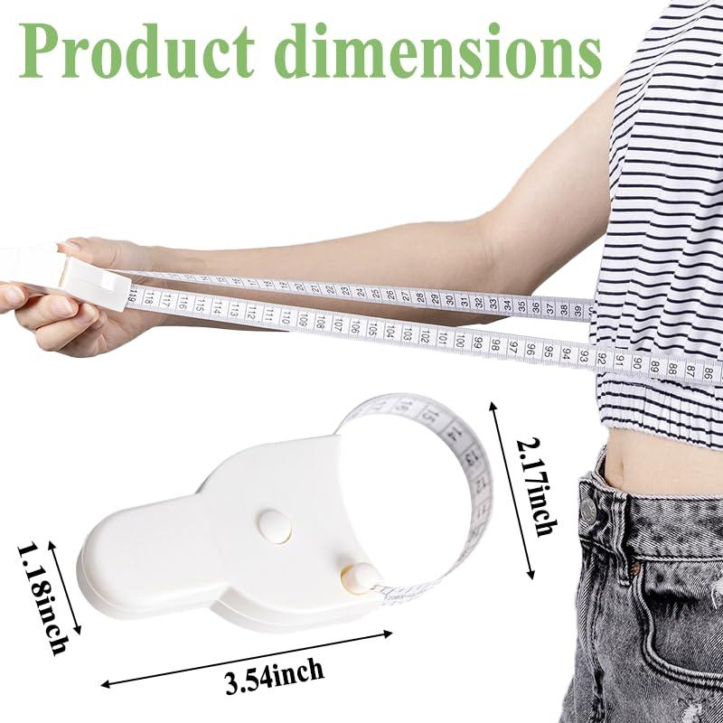 Cinta Métrica de Cintura BOBOAR 2PCS Suave Retráctil 5cm