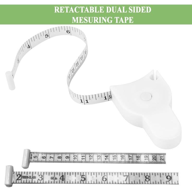 Cinta Métrica de Cintura BOBOAR 2PCS Suave Retráctil 5cm