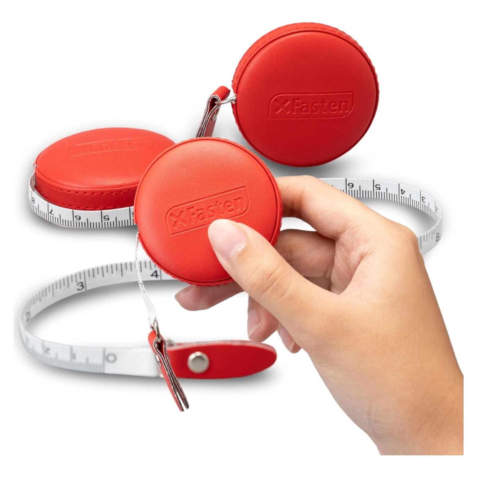 Cinta Métrica Retráctil XFasten 3-Pack 1.5M para Costura