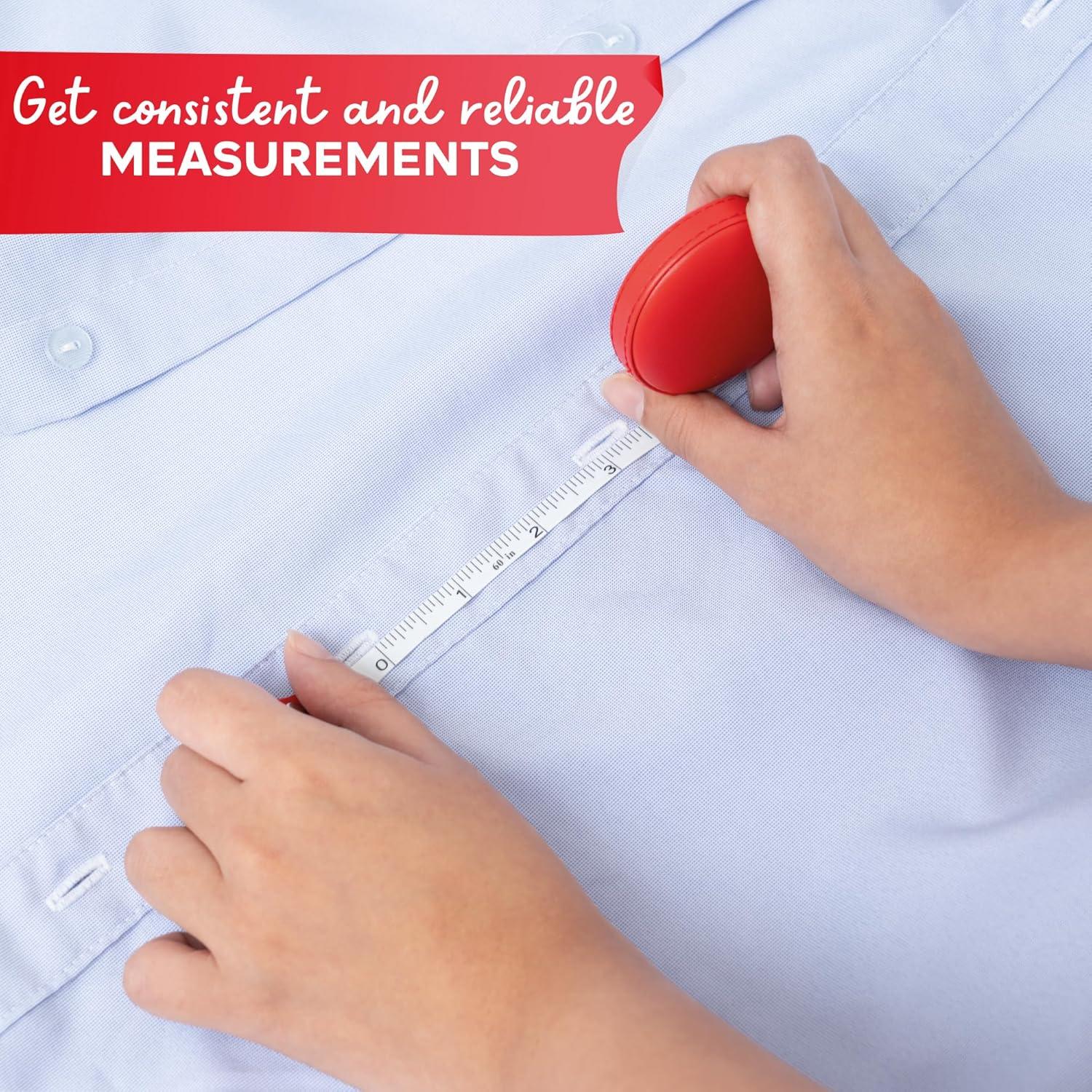 Cinta Métrica Retráctil XFasten 3-Pack 1.5M para Costura