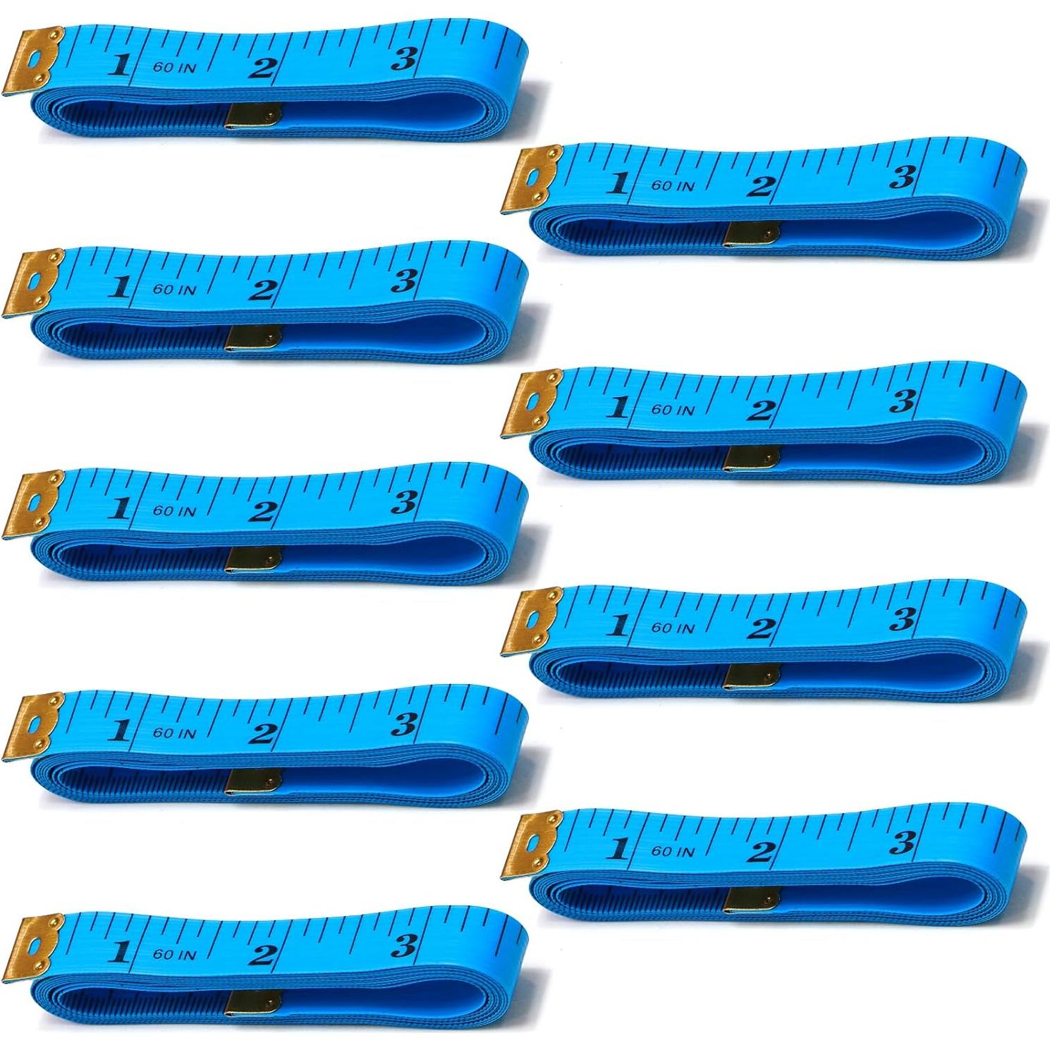 Cinta Métrica de Tela MYGBBKITDEC 150 cm Doble Escala 9 Piezas