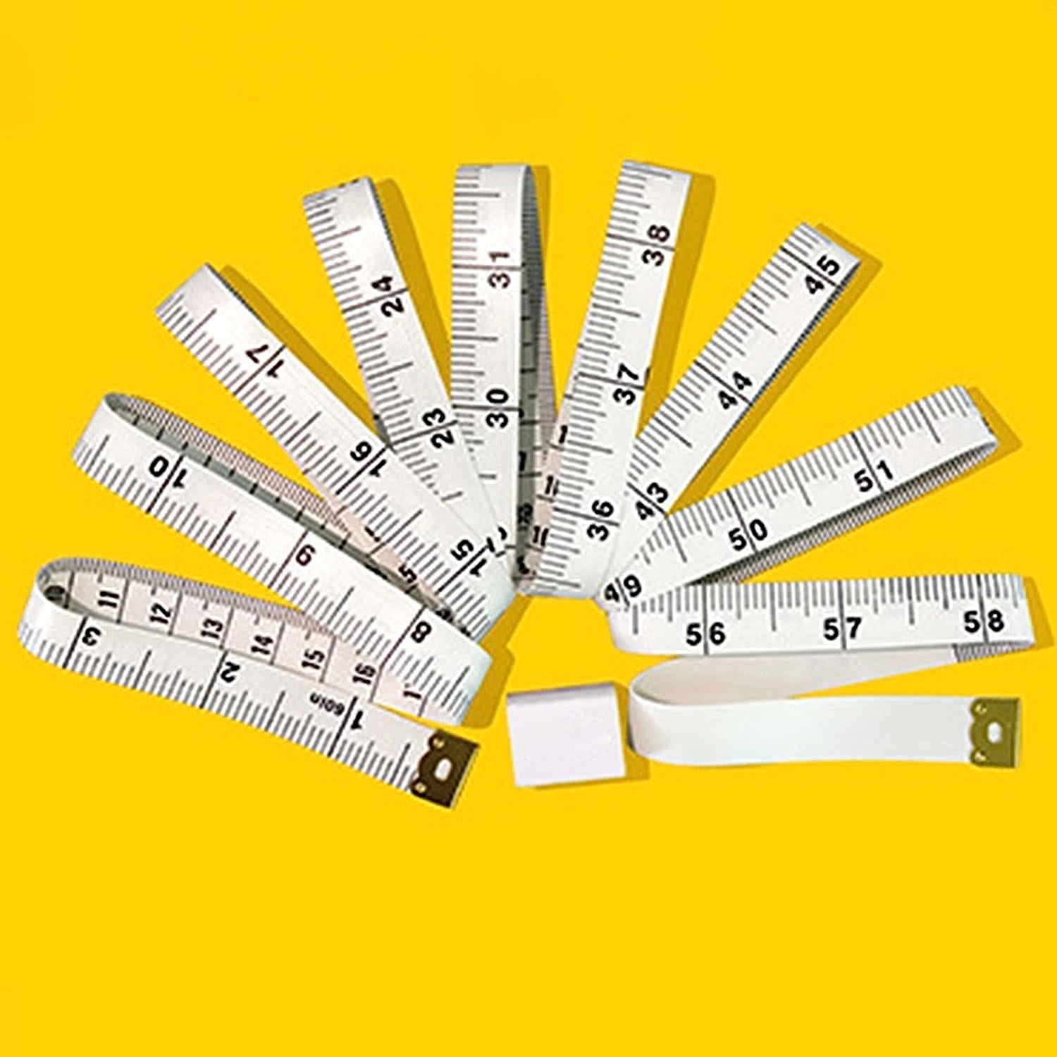 Regla de Sastre Doble Escala DPWOUM 2.54x0.1 cm Cinta Métrica