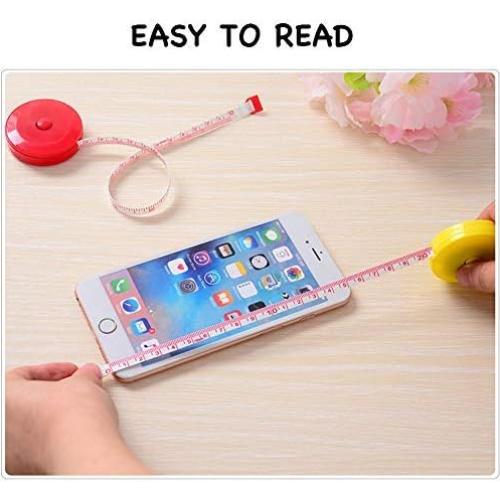 Cinta Métrica Retráctil SumVibe 150cm - Paquete de 3 Colores