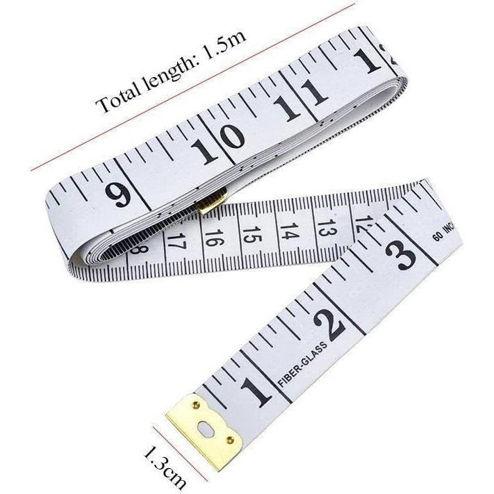 Cinta Métrica Flexible Galyacht 150 cm para Costura y Medidas