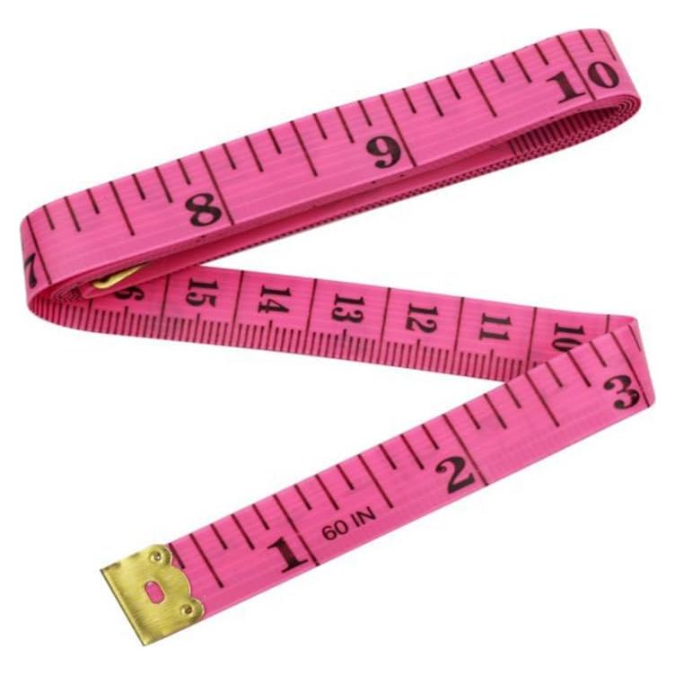Cinta Métrica Flexible Doble Cara 150 cm Rosa - SquarezhenBo