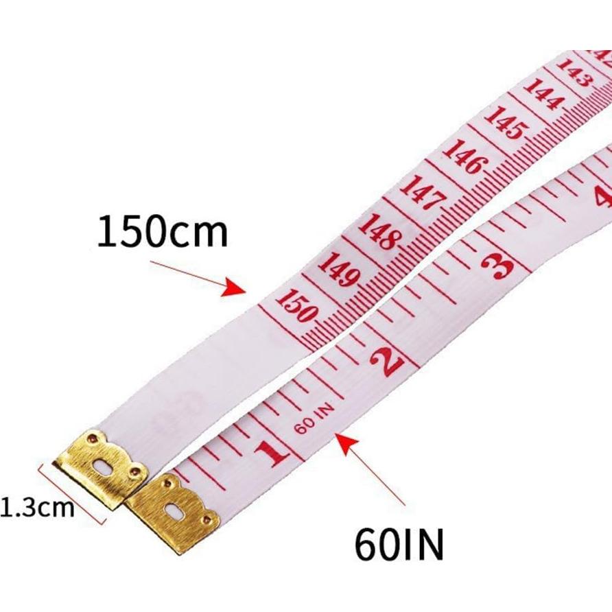 Cinta Métrica Flexible Doble Cara 150 cm Rosa - SquarezhenBo