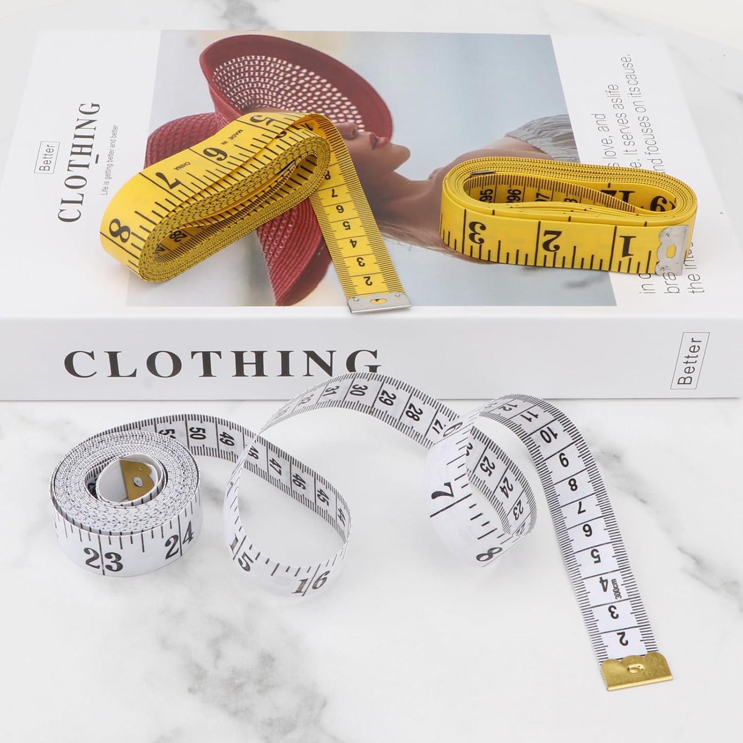 Cinta Métrica Flexible 300 cm Brosay Doble Escala 3 Pcs