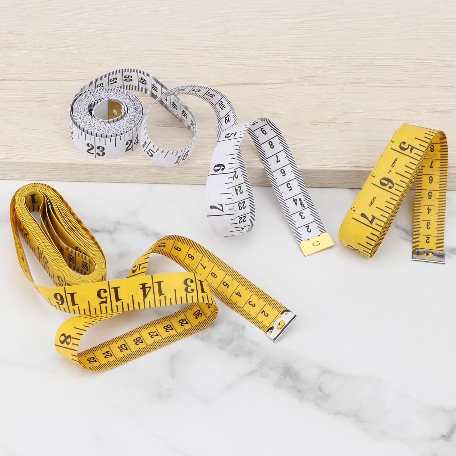 Cinta Métrica Flexible 300 cm Brosay Doble Escala 3 Pcs