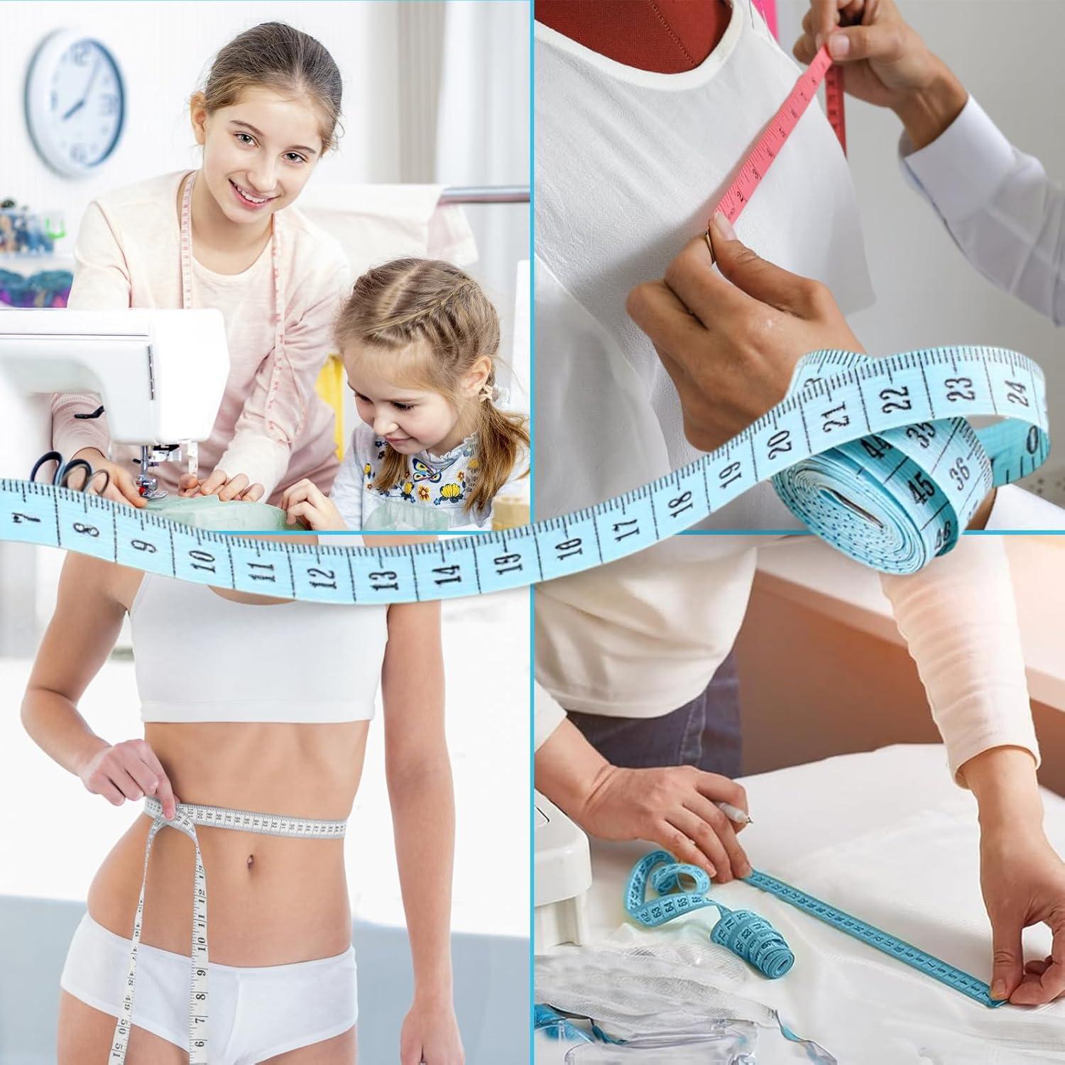 Cinta Métrica Suave VASTFLY 24 Pcs 150 cm Doble Escala