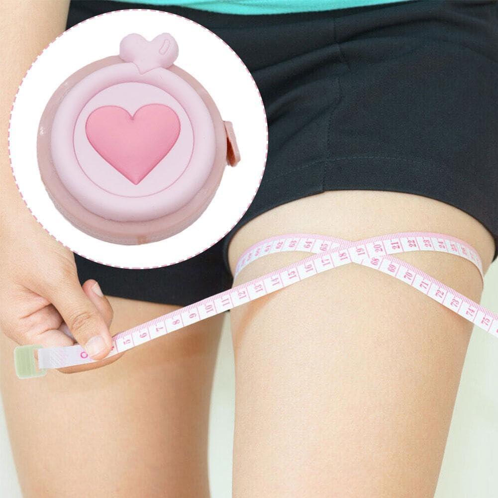 Cinta Métrica Retráctil Mini Macaron Labriciyon 152 cm Naranja