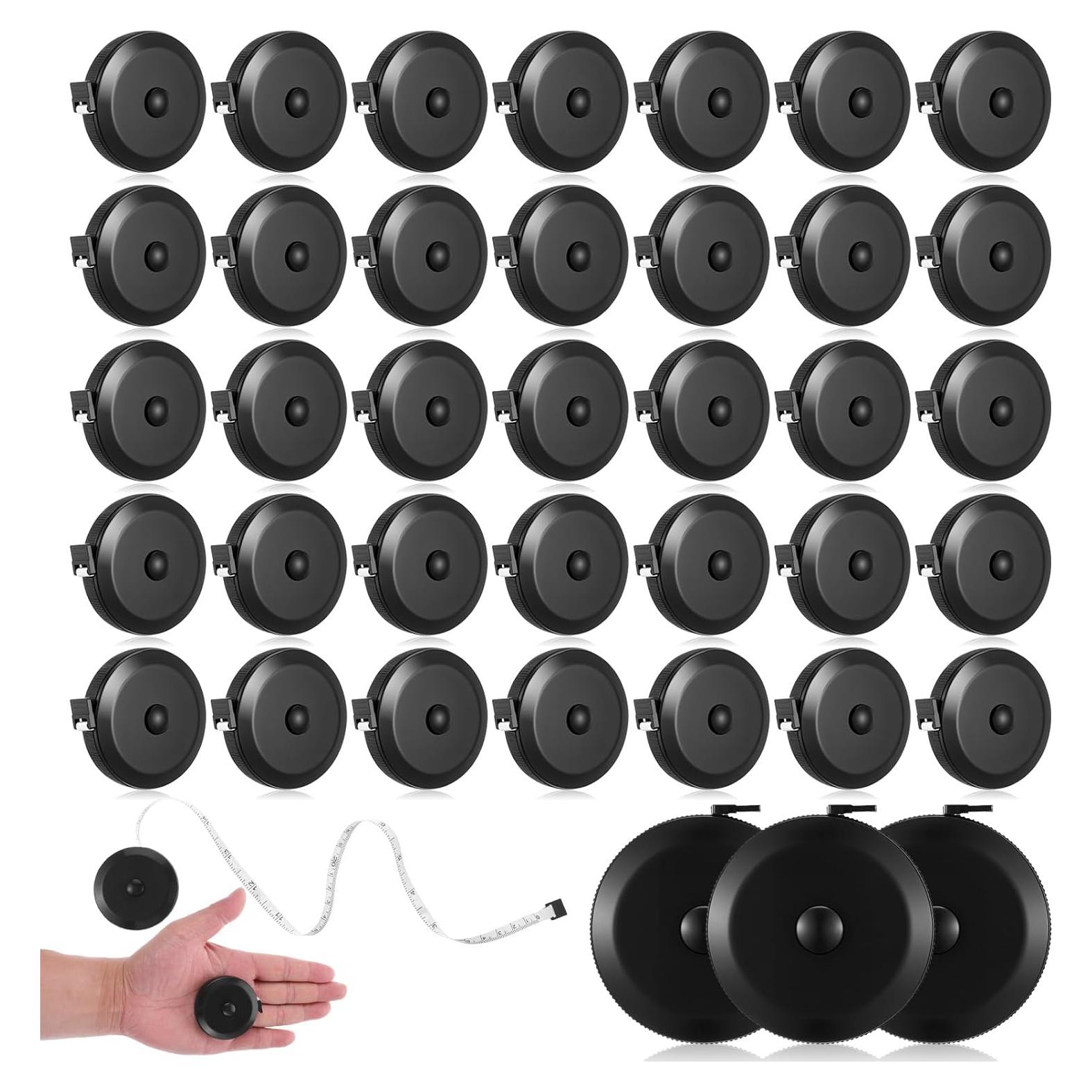 35 Cintas Métricas Retráctiles Pafeooui 152.4 cm Doble Escala