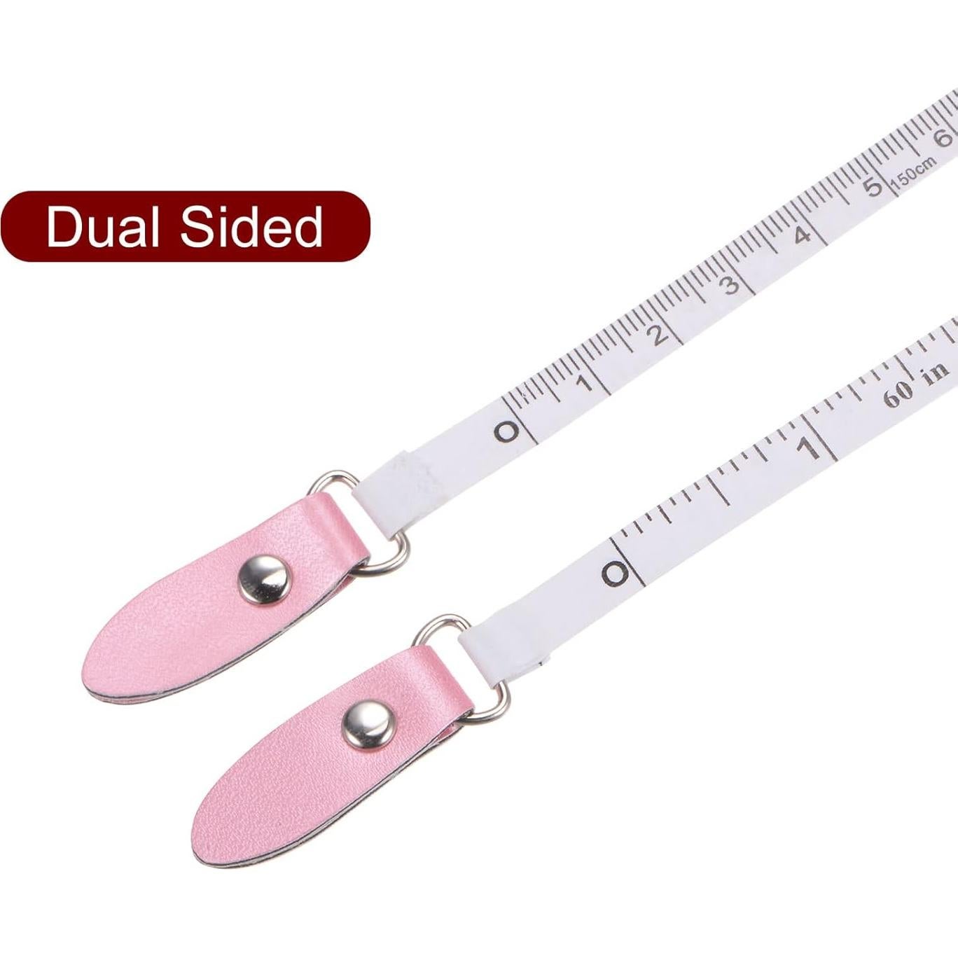 Cinta Métrica Retráctil 150cm HARFINGTON Rosa 2 Pcs