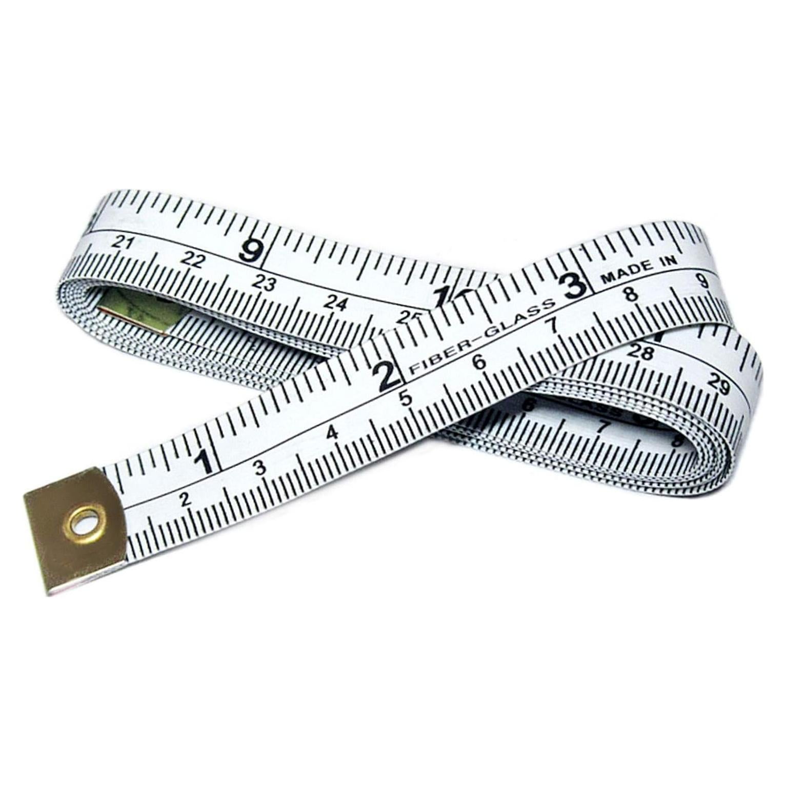 Cinta Métrica Suave Doble Escala SEWTCO 150 cm Vinilo Blanca