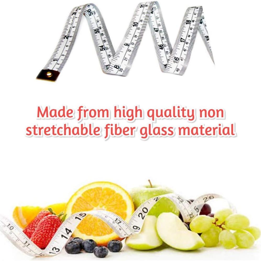 Cinta Métrica Suave Doble Escala SEWTCO 150 cm Vinilo Blanca