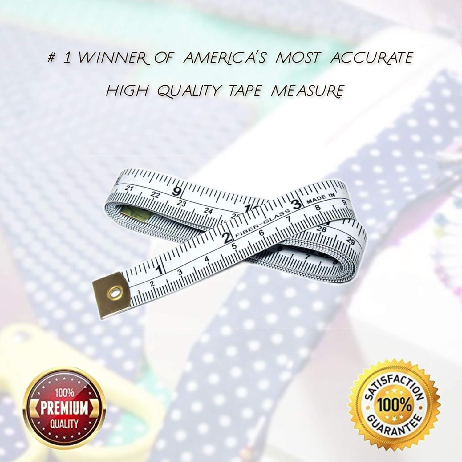 Cinta Métrica Suave Doble Escala SEWTCO 150 cm Vinilo Blanca