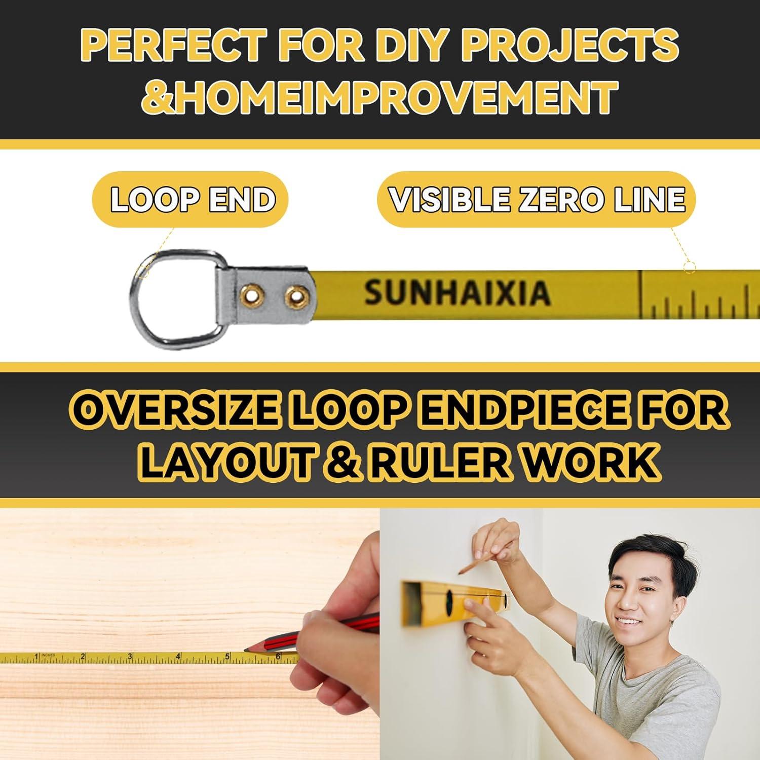 Cinta Métrica de Circunferencia SUNHAIXIA A15DIY 2m/80in